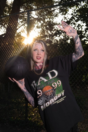 Odor Resistant Finish AntiSlipGrip 1999 Heavy Tee / Faded Black