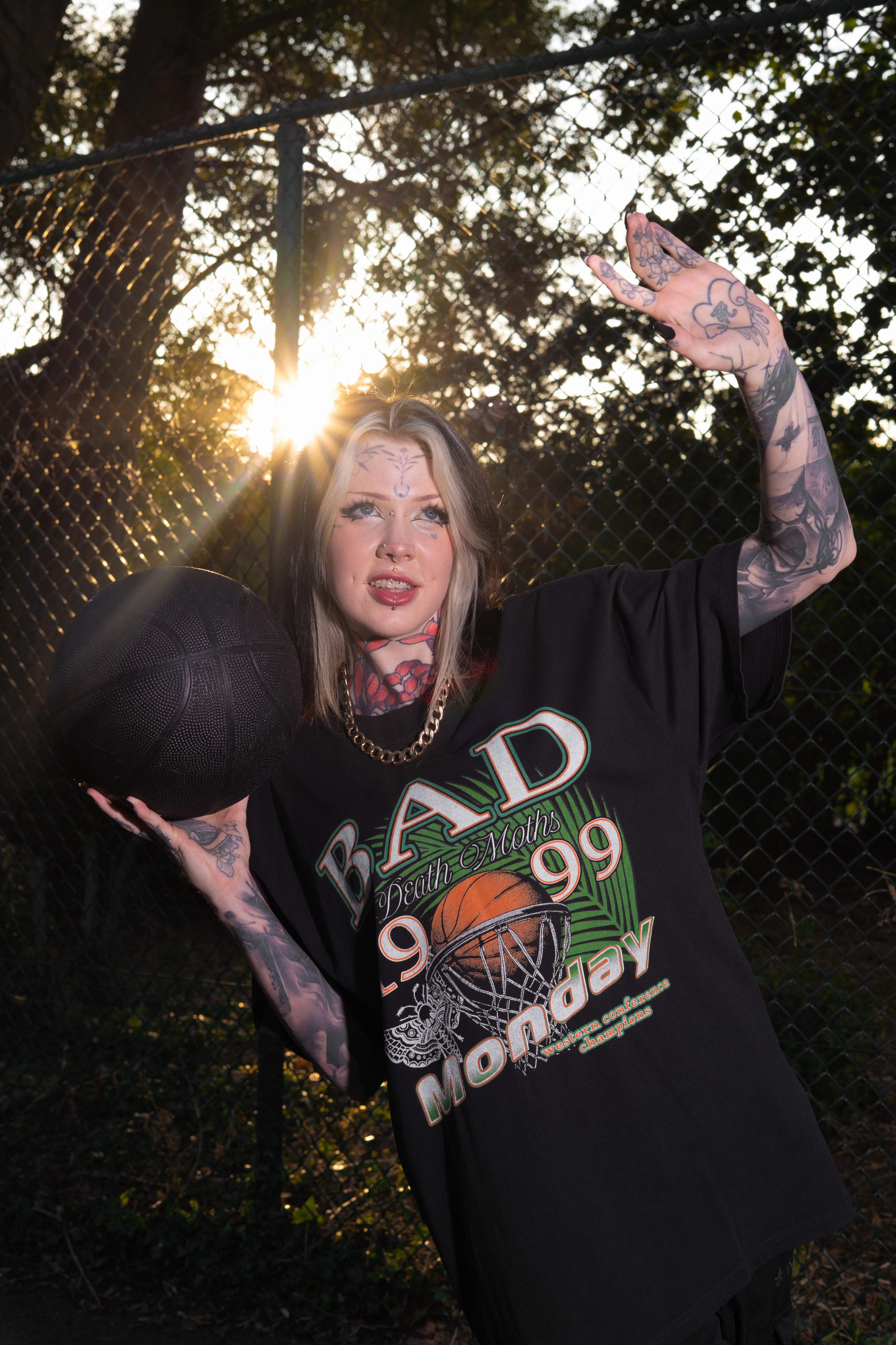 Odor Resistant Finish AntiSlipGrip 1999 Heavy Tee / Faded Black