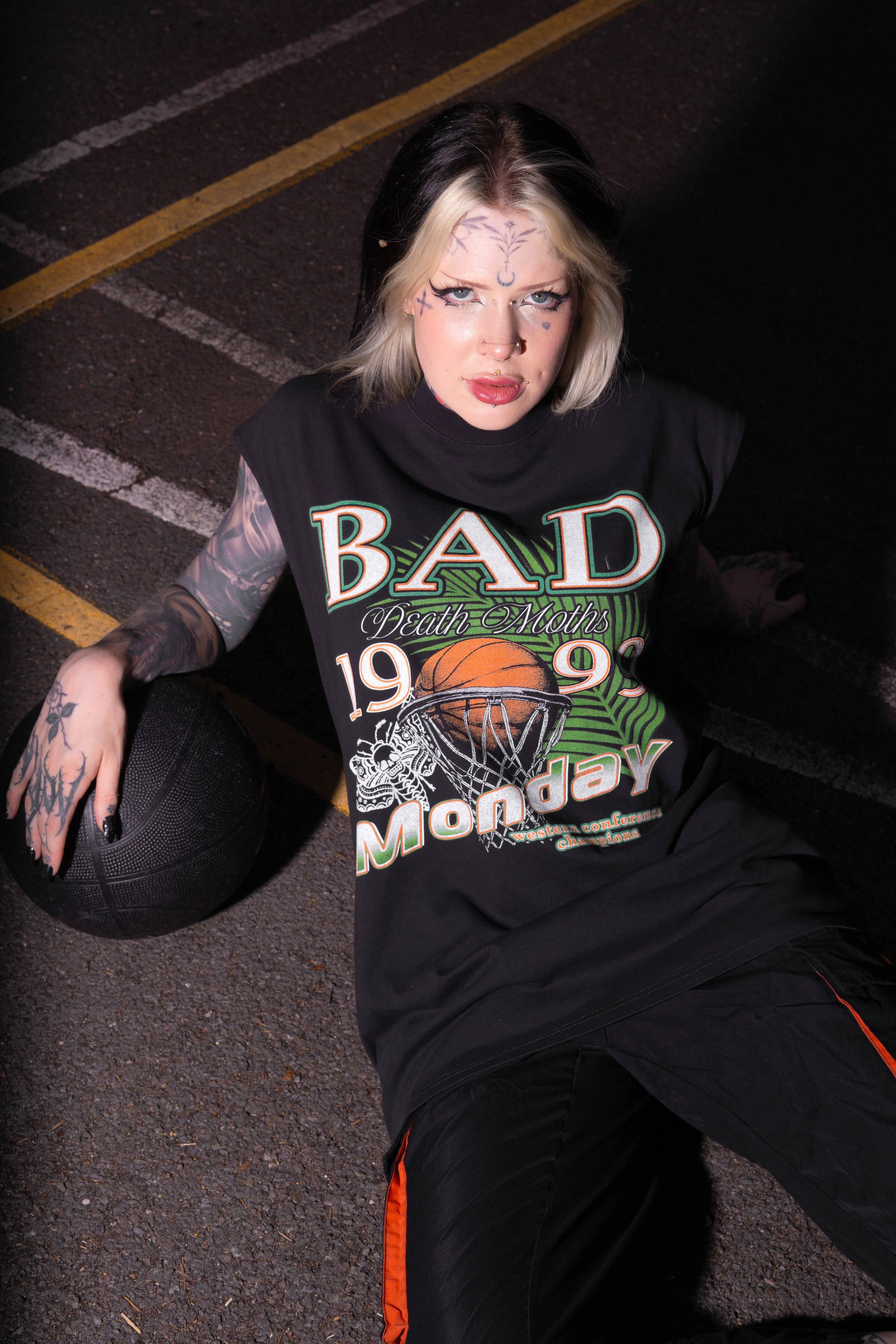 1999 Heavy Vest / Faded Black EcoFriendlyBlend