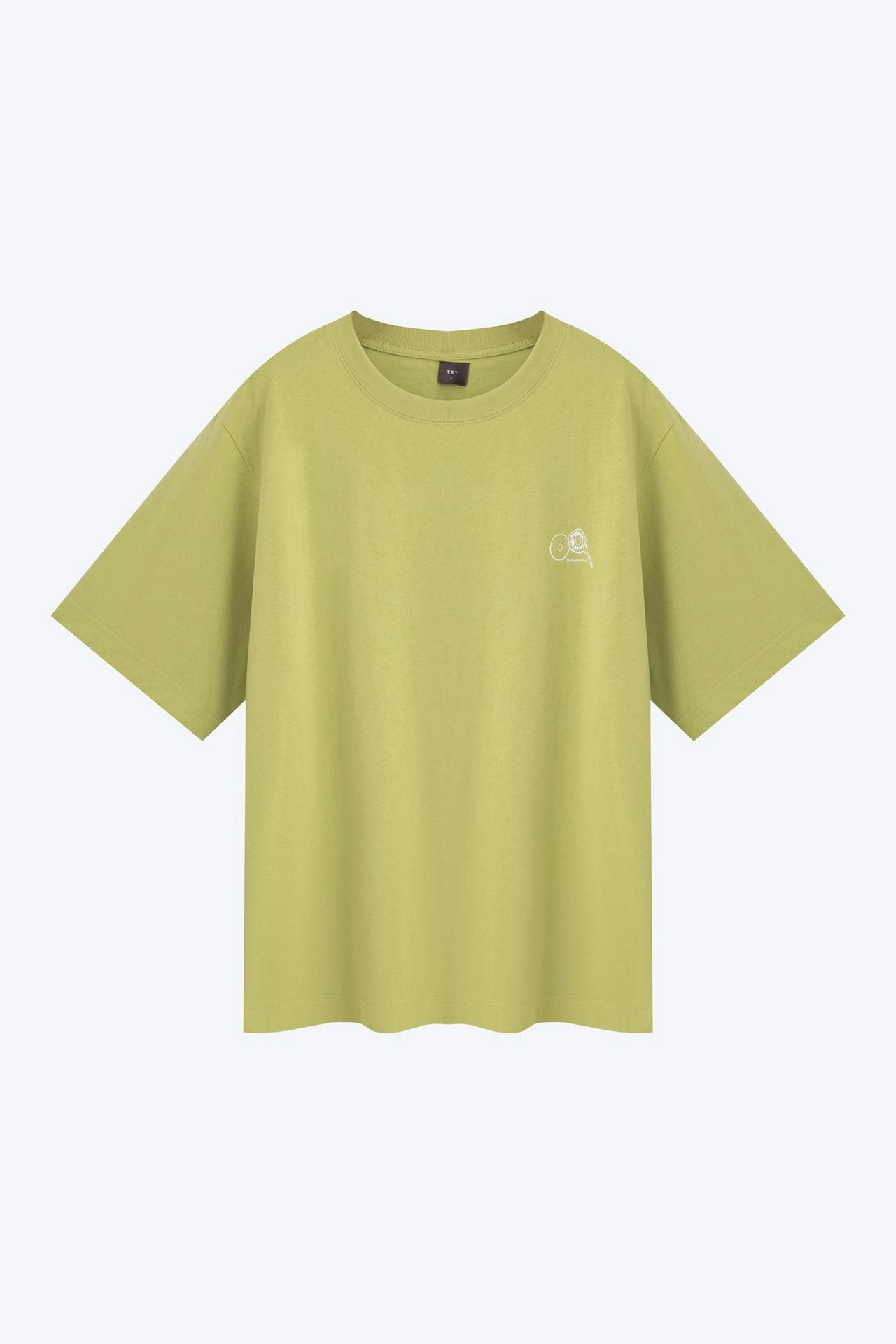 (A) Jersey ??Bagels Are Life?? Graphic Tee - Matcha [AT] LoopwheelFabric
