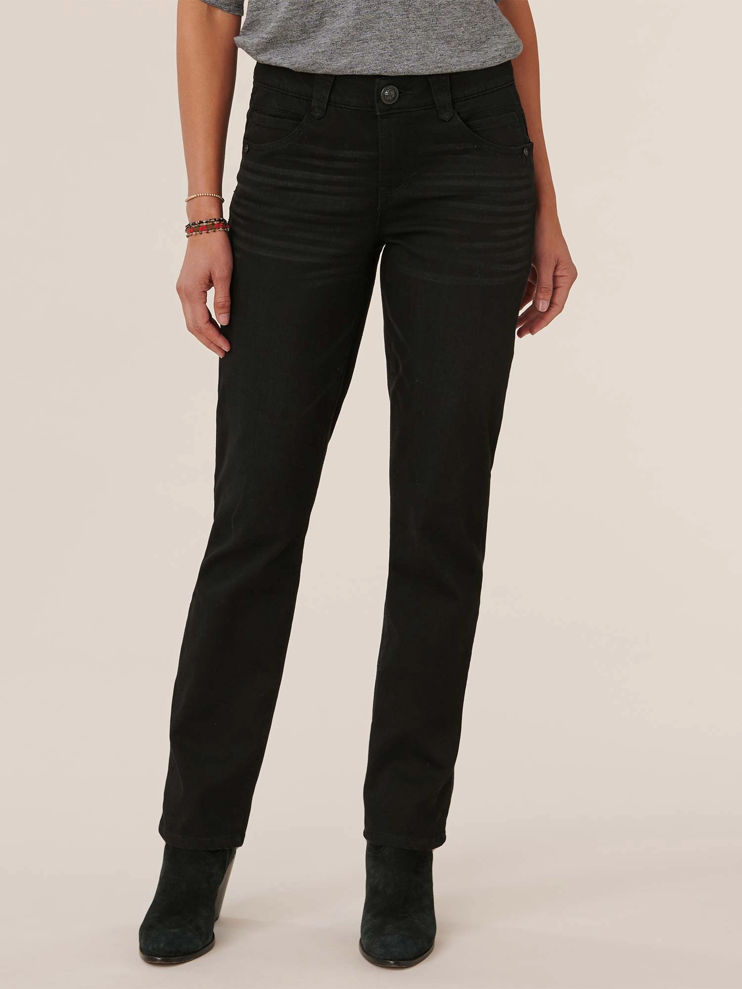"Ab"solution? Booty Lift Straight Leg Black Jeans Weekend Getaway Luxury Beach Day All Season