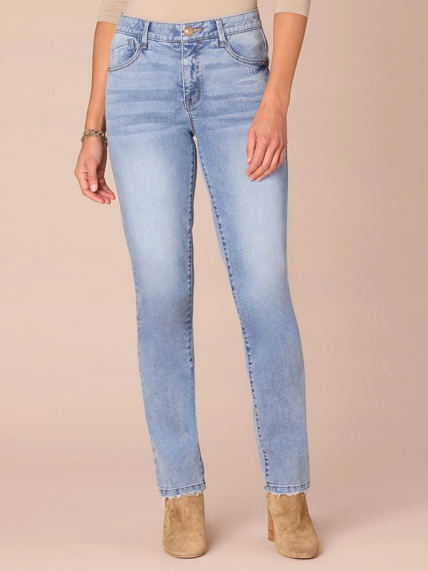 "Ab"solution? High Rise Vintage Straight Leg Jeans Classic Item