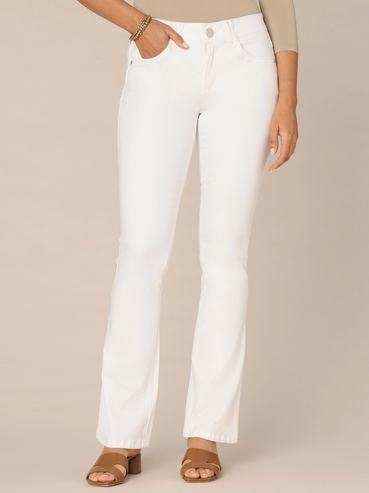 "Ab"solution Mid-Rise Aircord Embroidery Itty Bitty Boot Tall Jeans Universal Fit Design Morning Stroll Sustainable Classic