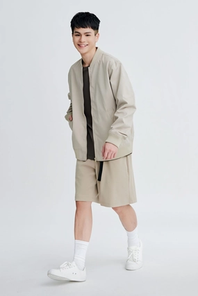 "Restyle Trait" Signature Casual Bomber Jacket [AT] Warmth Retention Technology