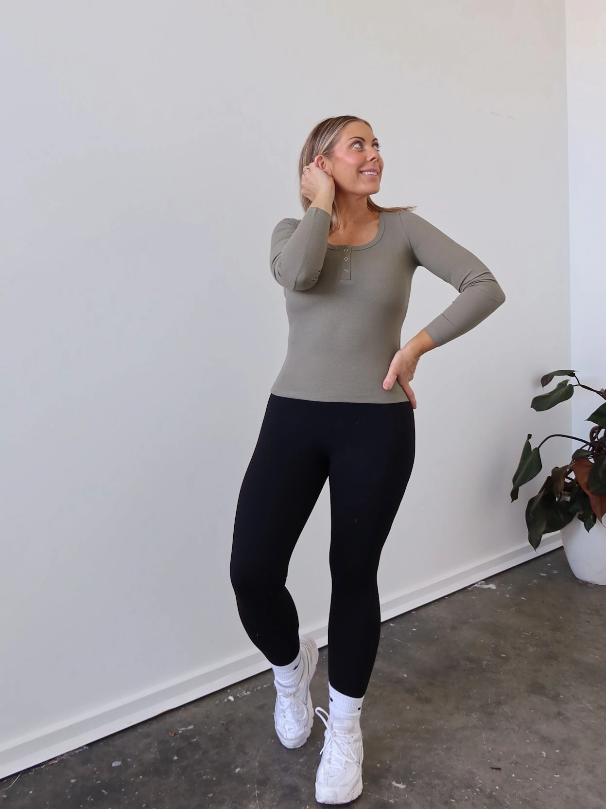 Prudence Top - Khaki Ceremony Modernist