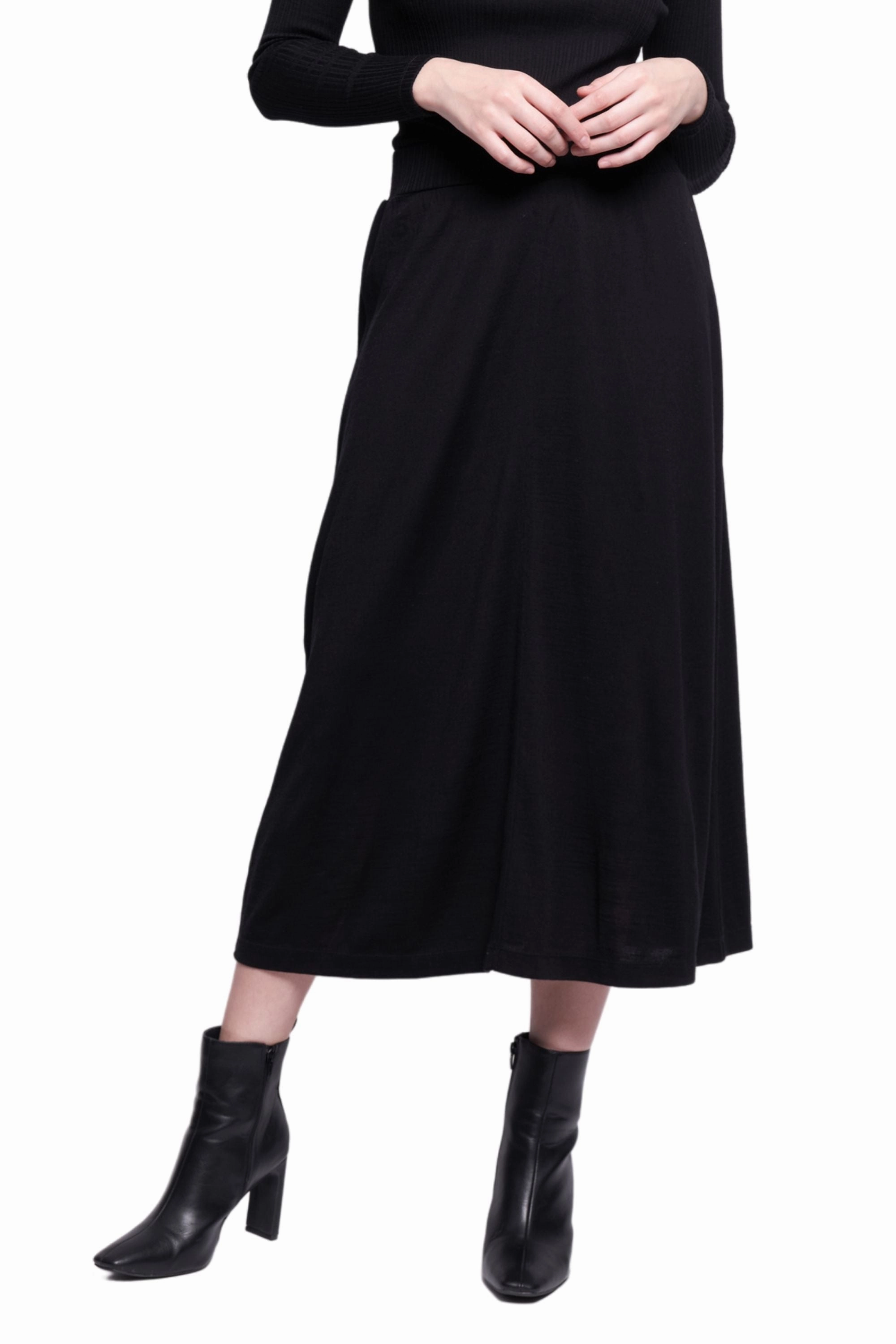 A GAME SKIRT - FO7566 Mix Texture Linen Cotton Mix