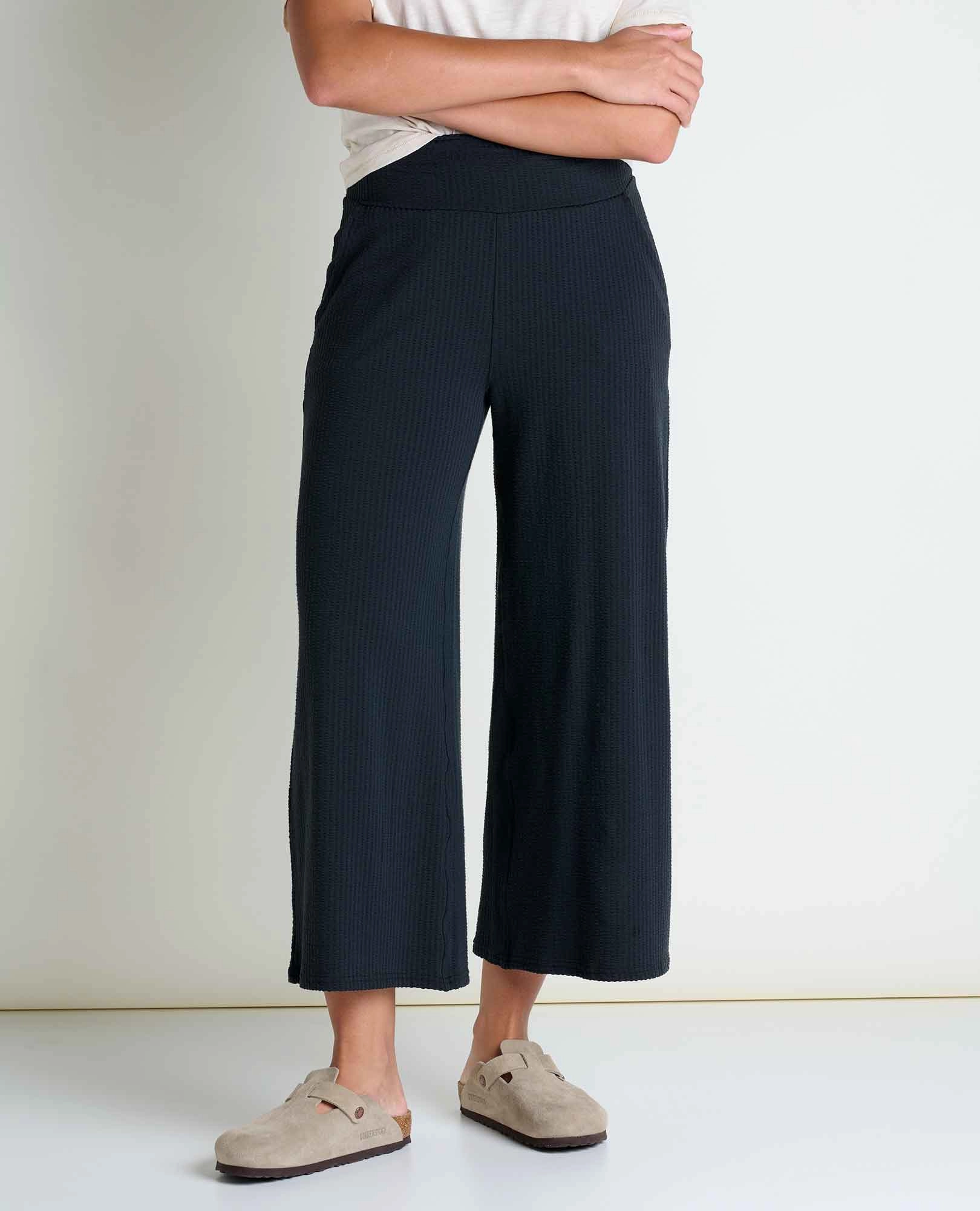 WaterRepellentCoating Lightweight Flex Chaka Wide Leg Pant