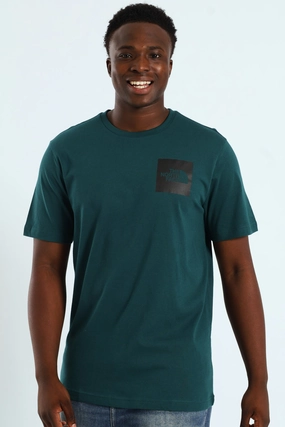 Modern Layering Short Sleeve Fine Tee - Forest Green