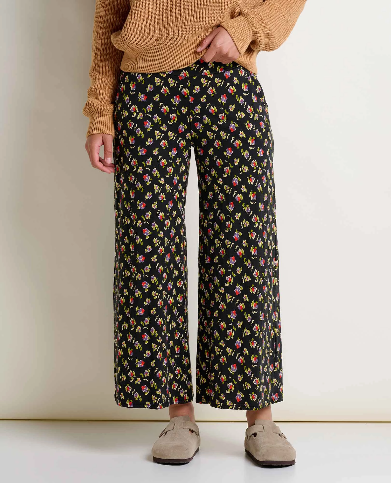 Chaka Wide Leg Pant Ripped design