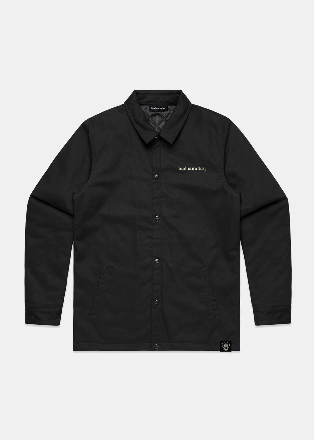 Bad Monday Work Jacket Black Versatile Layering