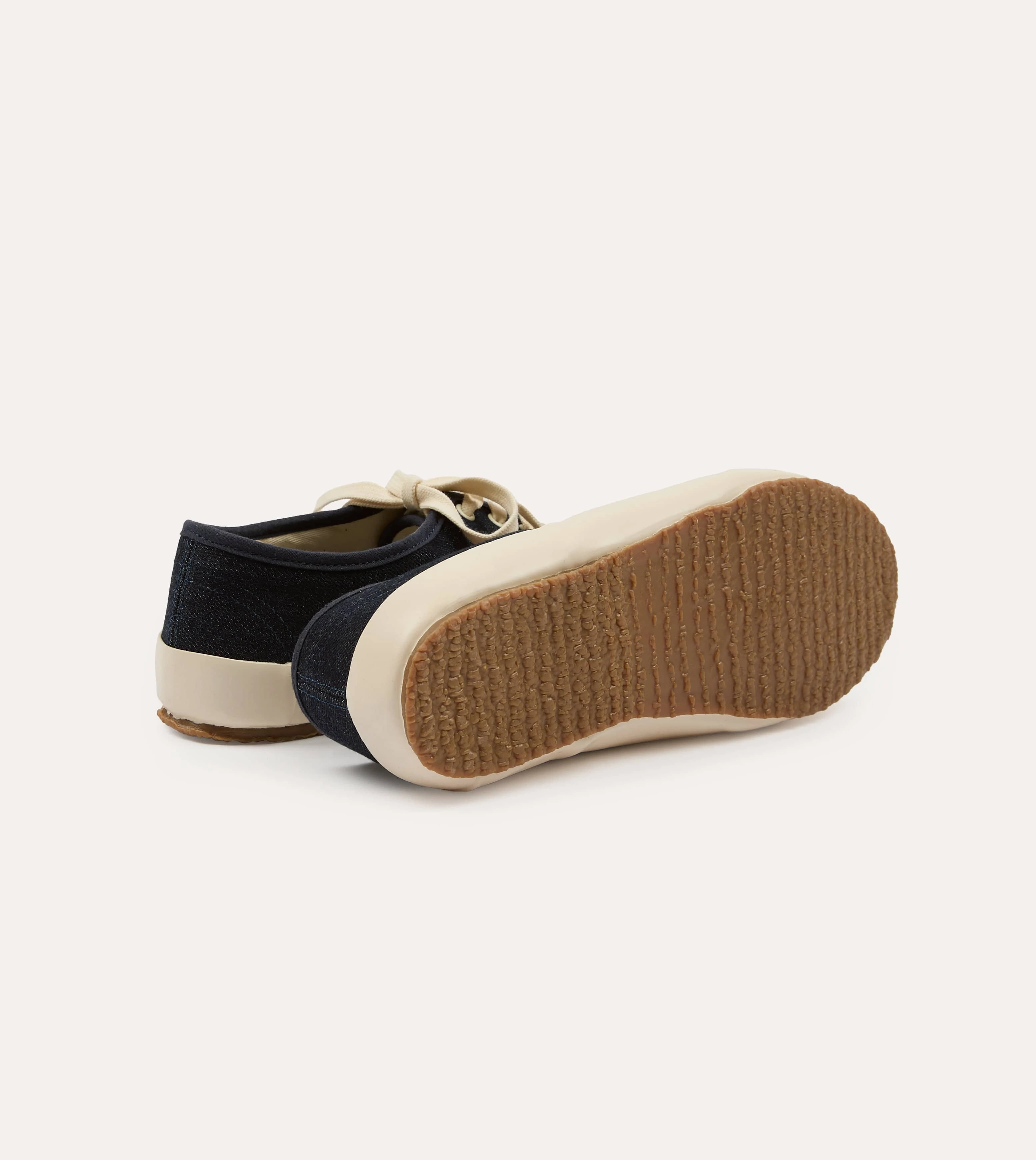 Drake's By Reproduction of Found Denim Military Trainer anti - static shoes Dynamic Arch Frame