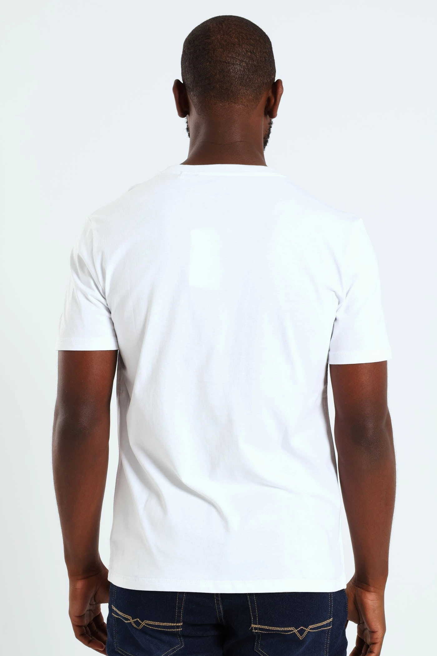 Aidy CN Short Sleeve Tee - White Flexible Neckband