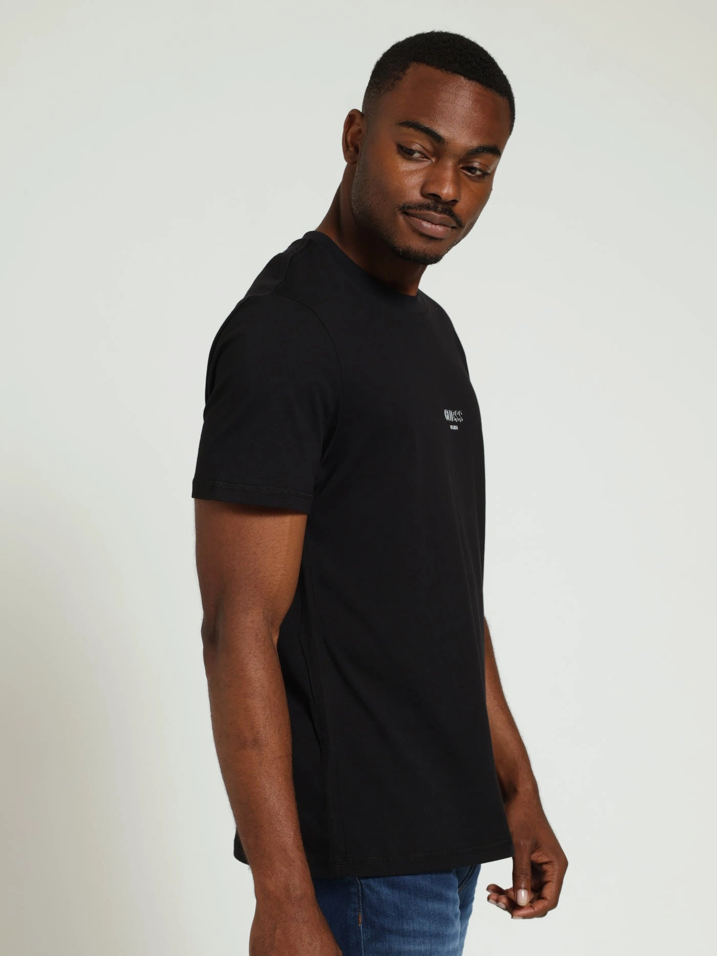 Aidy Tee - Black Essential Wear Anti Perspiration Lining