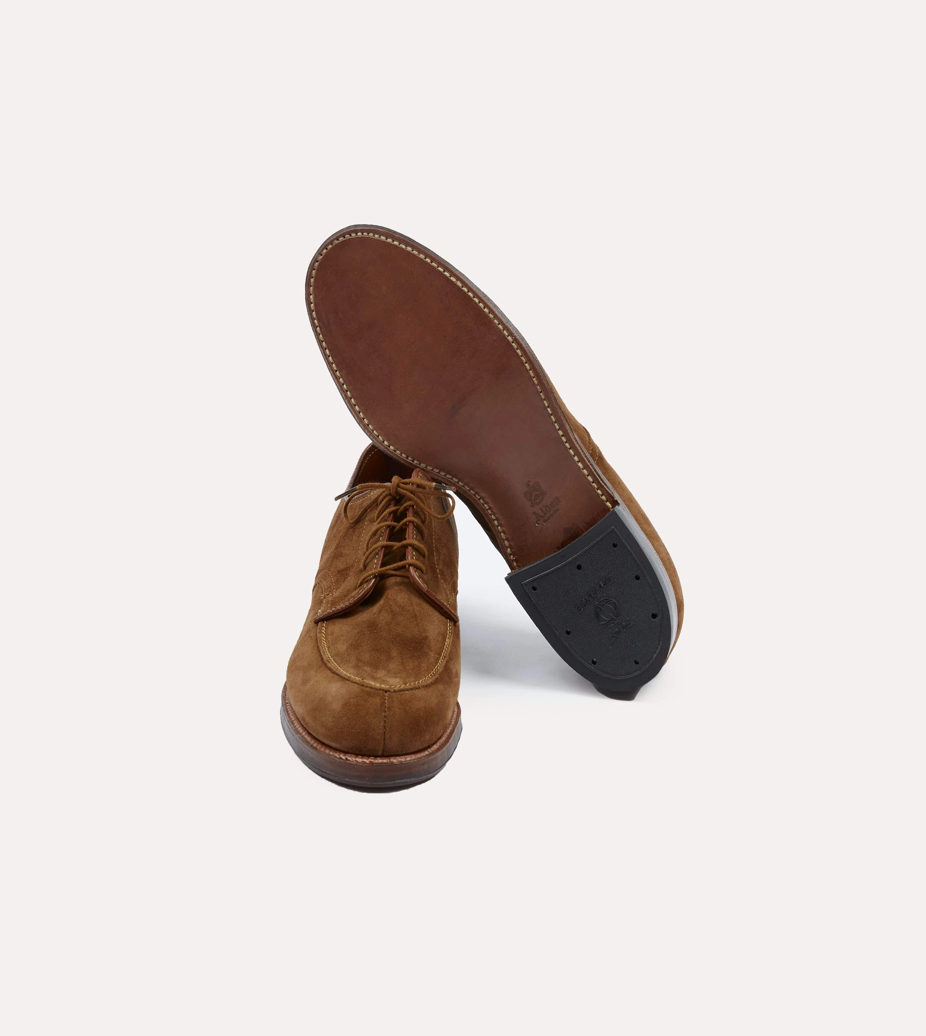 Cushioned Midsole Flexible Daywear Alden Snuff Suede Algonquin Blucher