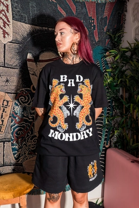 Leopards Tee ZeroWaste Pattern