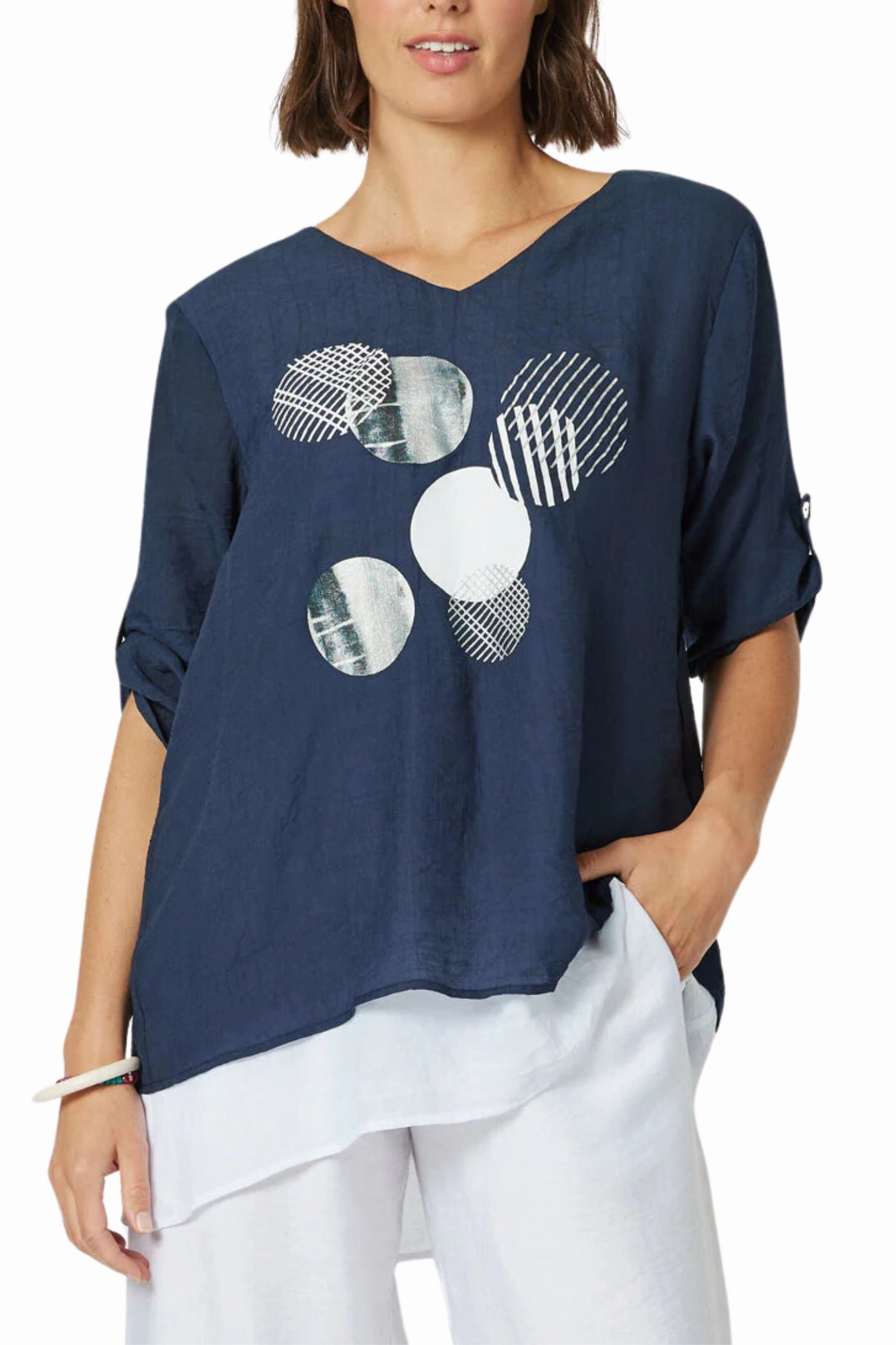 ECLIPSE LAYERED TOP - 45848C waterproof