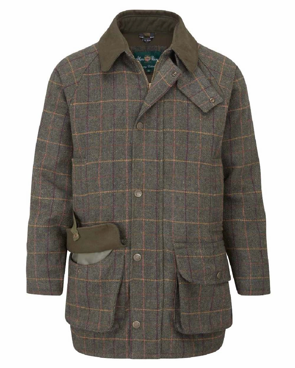 Alan Paine Rutland Waterproof Tweed Shooting Coat Temperature Balancing Layer Short Length