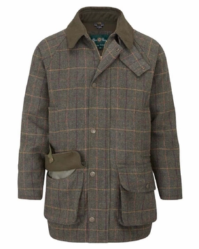 Alan Paine Rutland Waterproof Tweed Shooting Coat Urban Fit Look