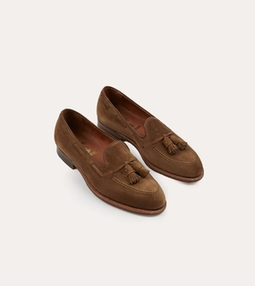 Calm Motion Alden Snuff Suede Tassel Loafer
