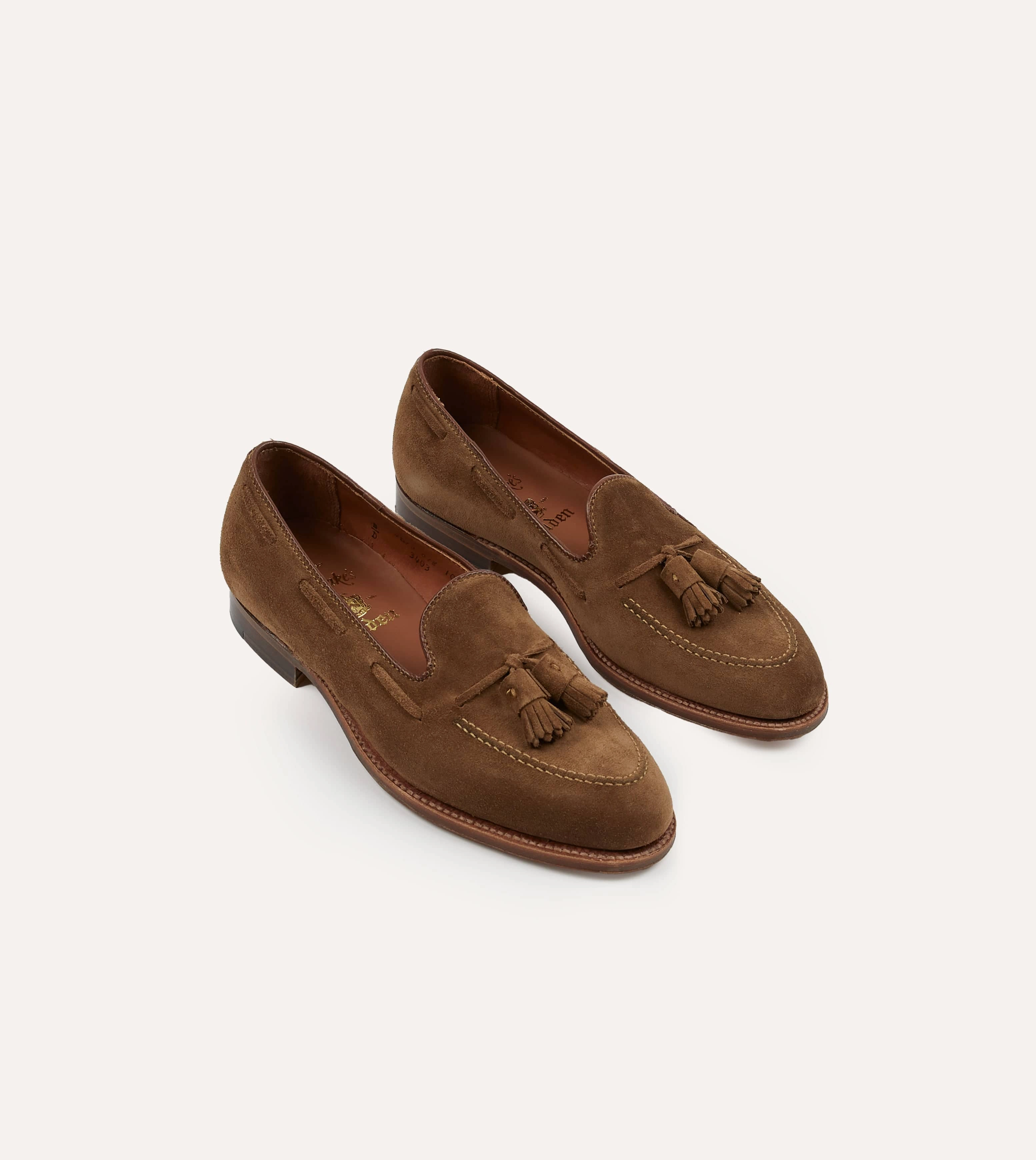 Calm Motion Alden Snuff Suede Tassel Loafer