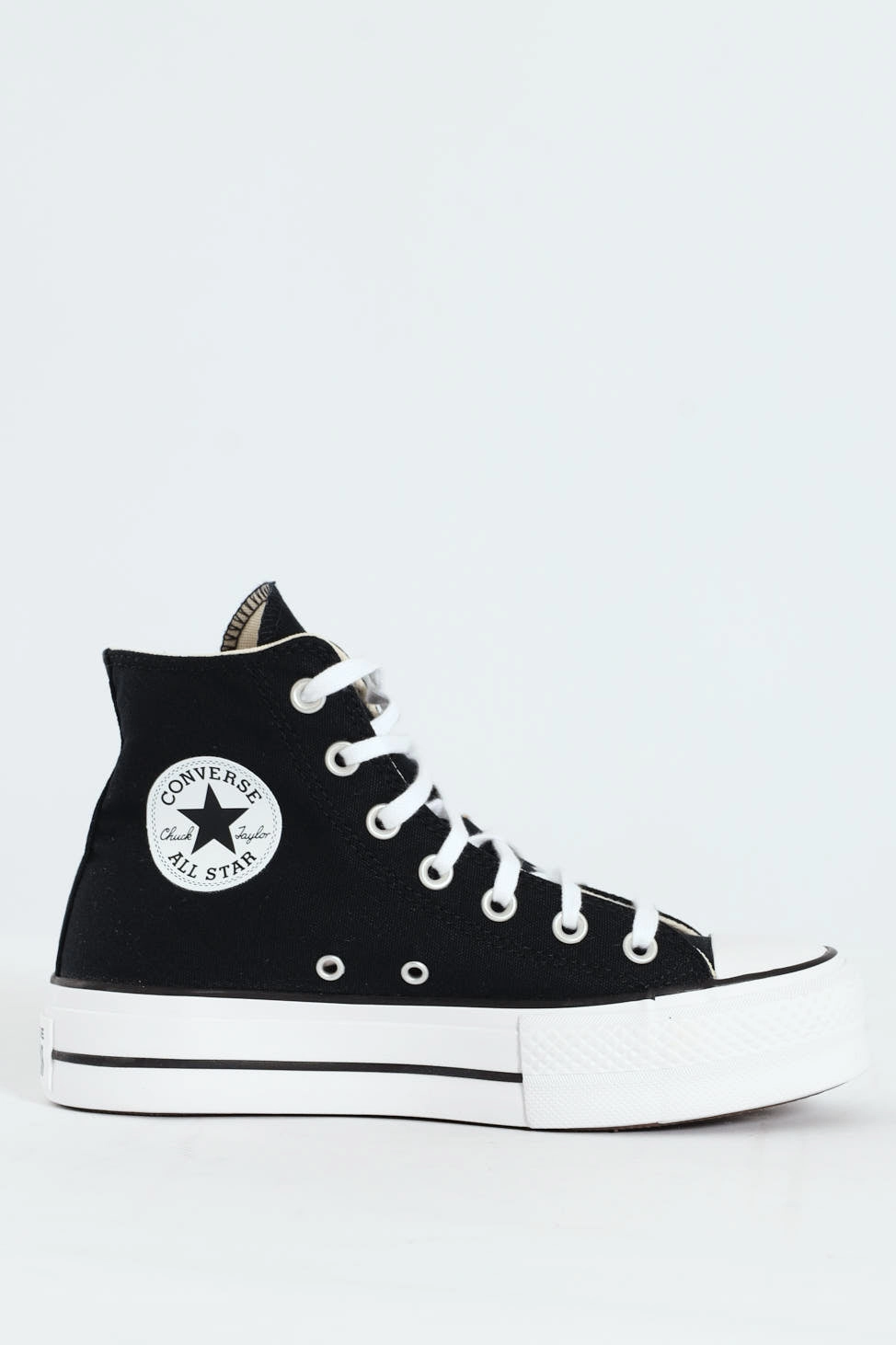 City Motion Chuck Taylor All Star Platform Canvas Sneaker - Black