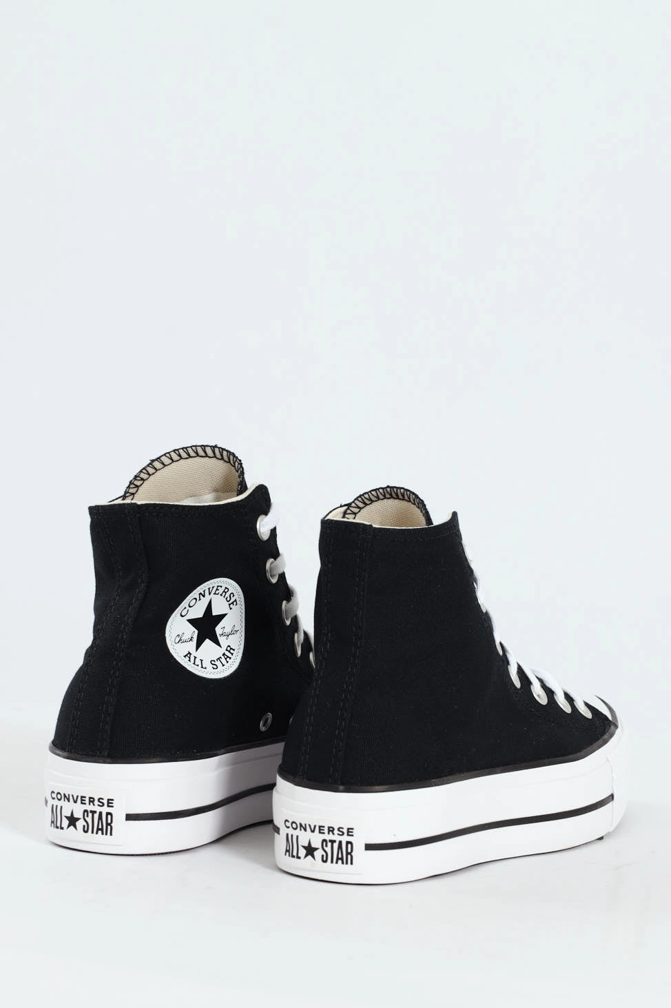 Impact Reduction Technology Unbeatable comfort Chuck Taylor All Star Platform Canvas Sneaker - Black