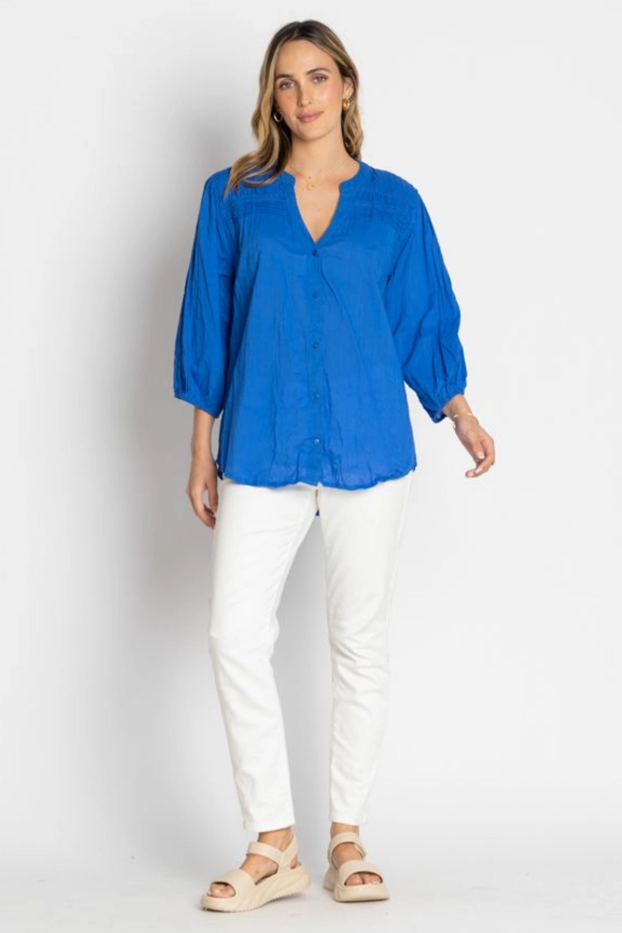 SHAYNA SHIRT Pastel Shade Weekend Vibes