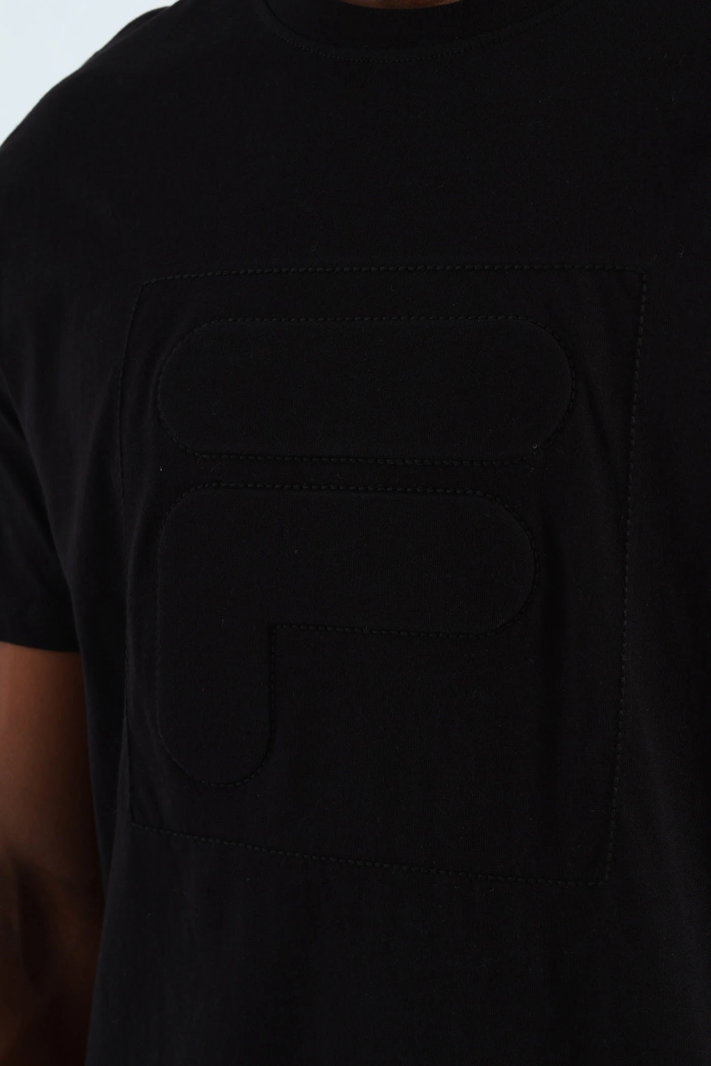 Zane Tee - Black Retro Style Soft touch finish