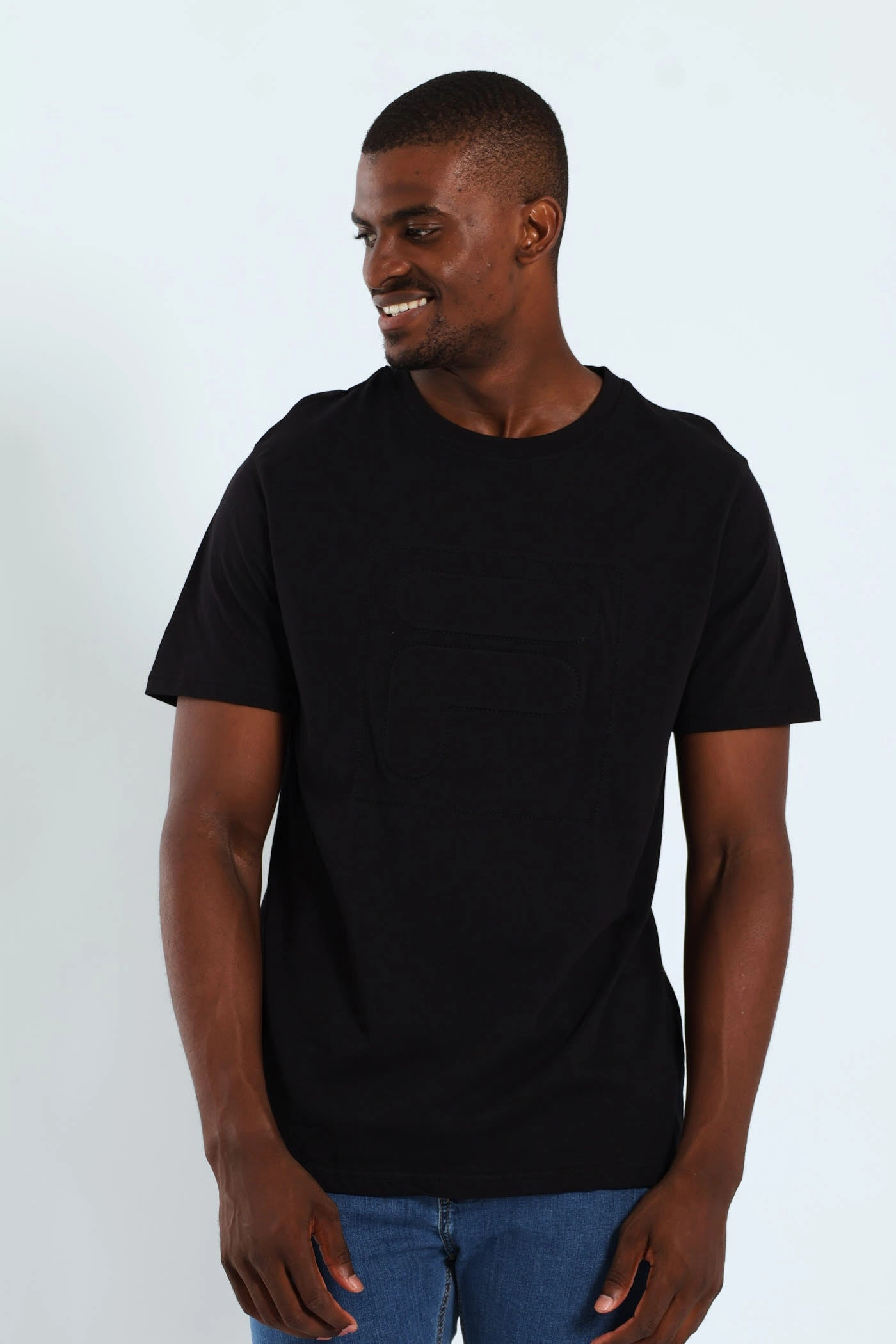 Fresh Comfort Style Ethically Sourced Materials Zane Tee - Black