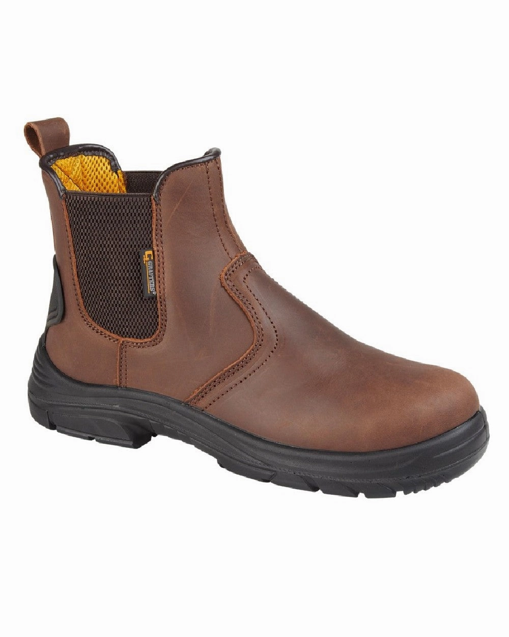 Grafters Super Wide EEEE Fit Water Resistant Safety Dealer Boots Comfort Lining Active Nomad