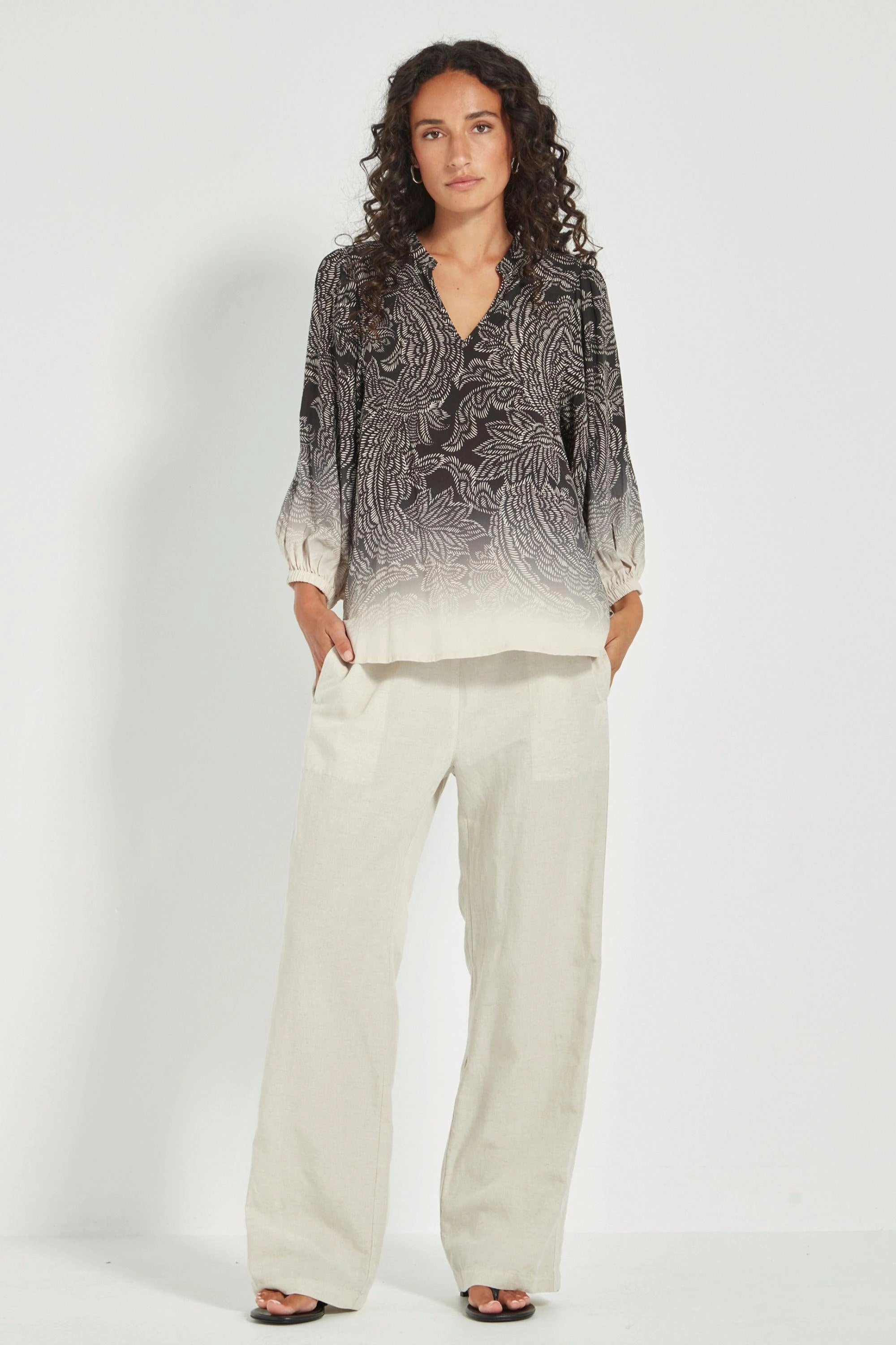 AMARA BLOUSE - 9881BR Logo Free Style