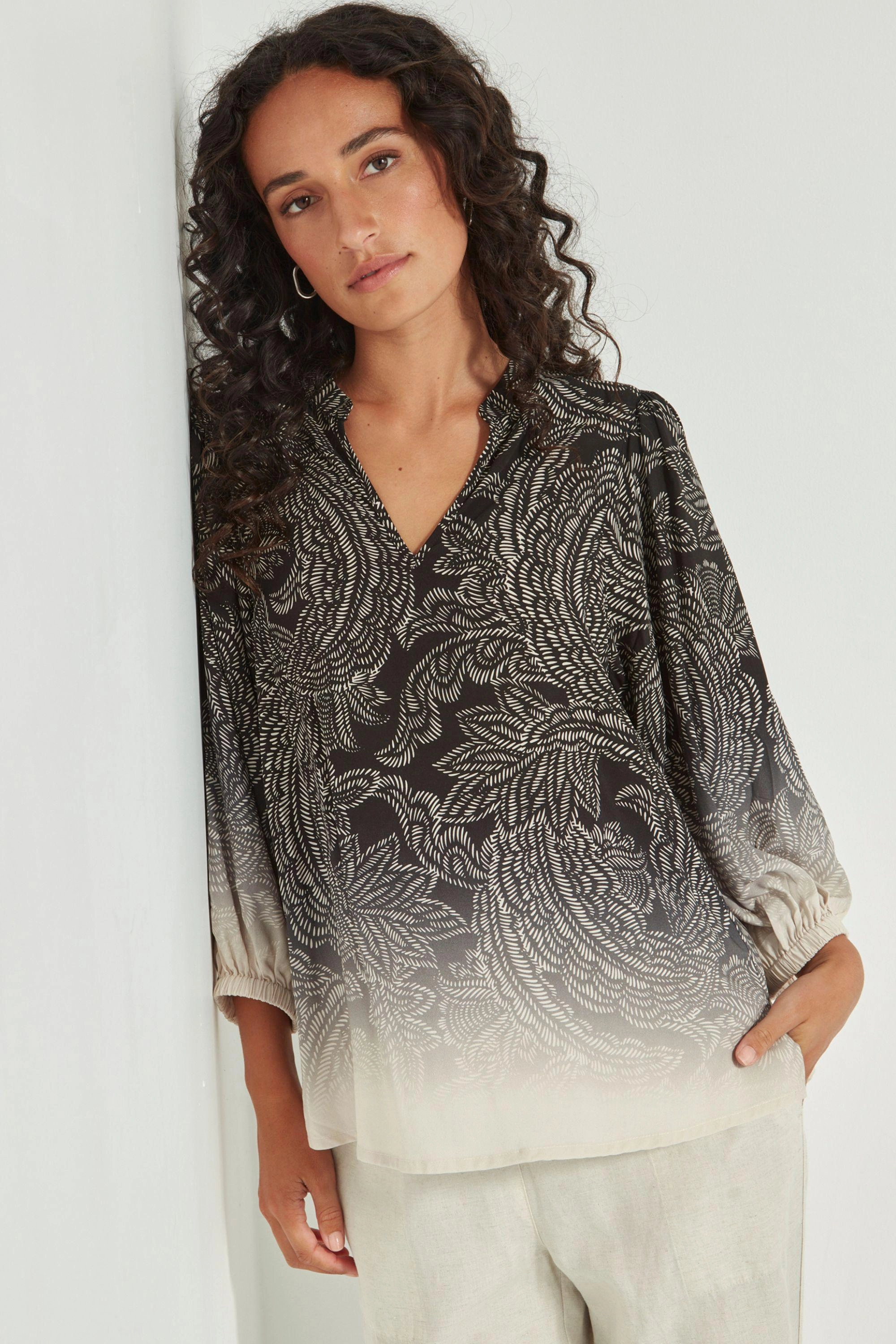 AMARA BLOUSE - 9881BR Simple Comfort WeatherproofZipper