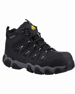 Amblers Safety AS801 Rockingham Waterproof Safety Hiker Boots Comfort Laces Work Wear