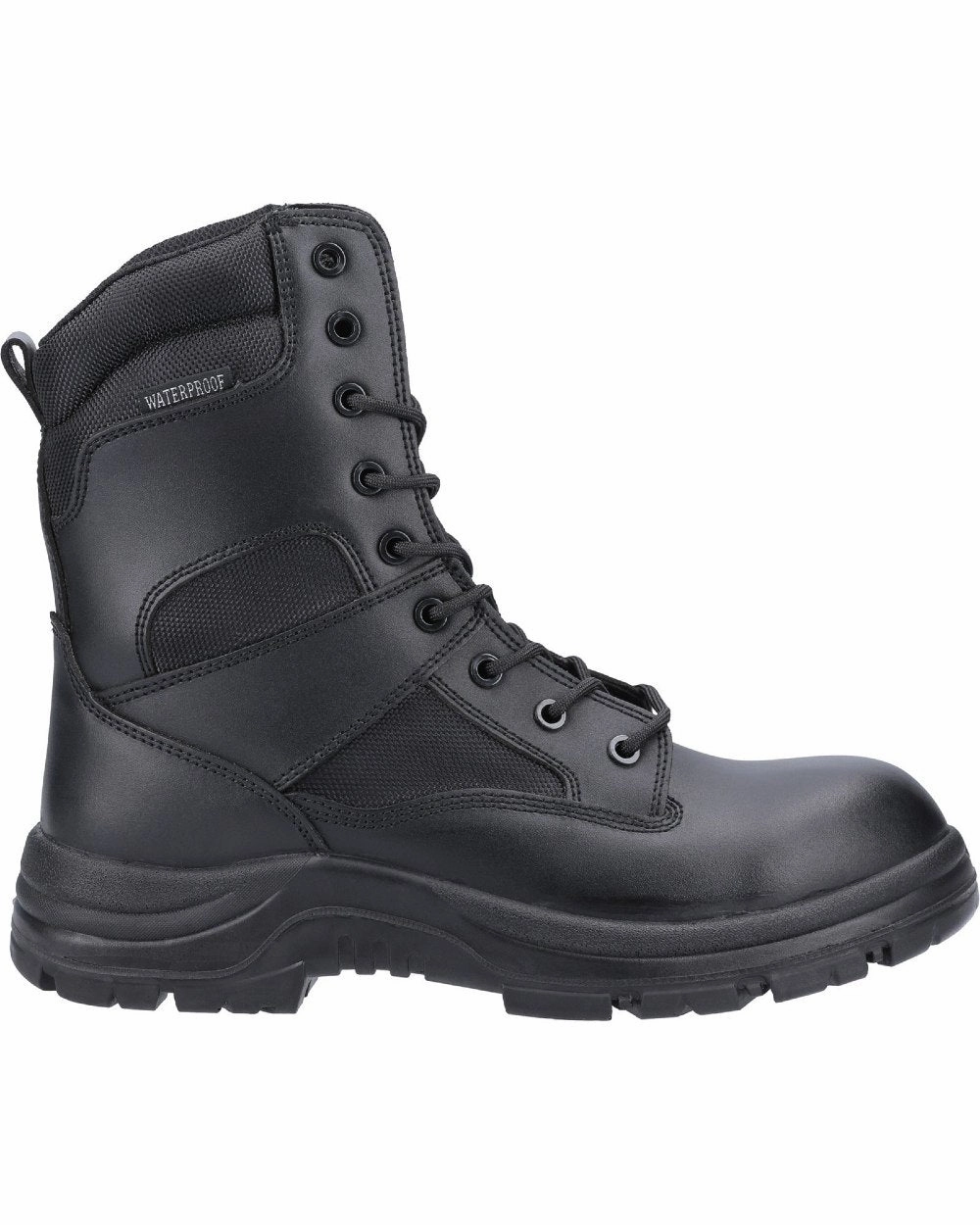 Amblers Safety Combat Hi-Leg Waterproof Boots Croc Look On-the-Go Wear