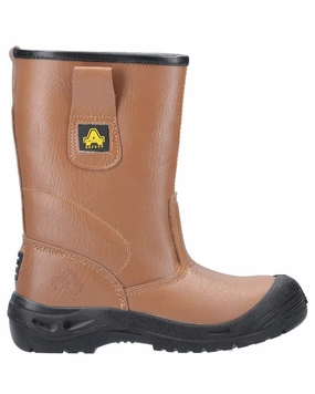 Ergonomic Fit Amblers Safety FS142 Water Resistant Pull On Safety Rigger Boots