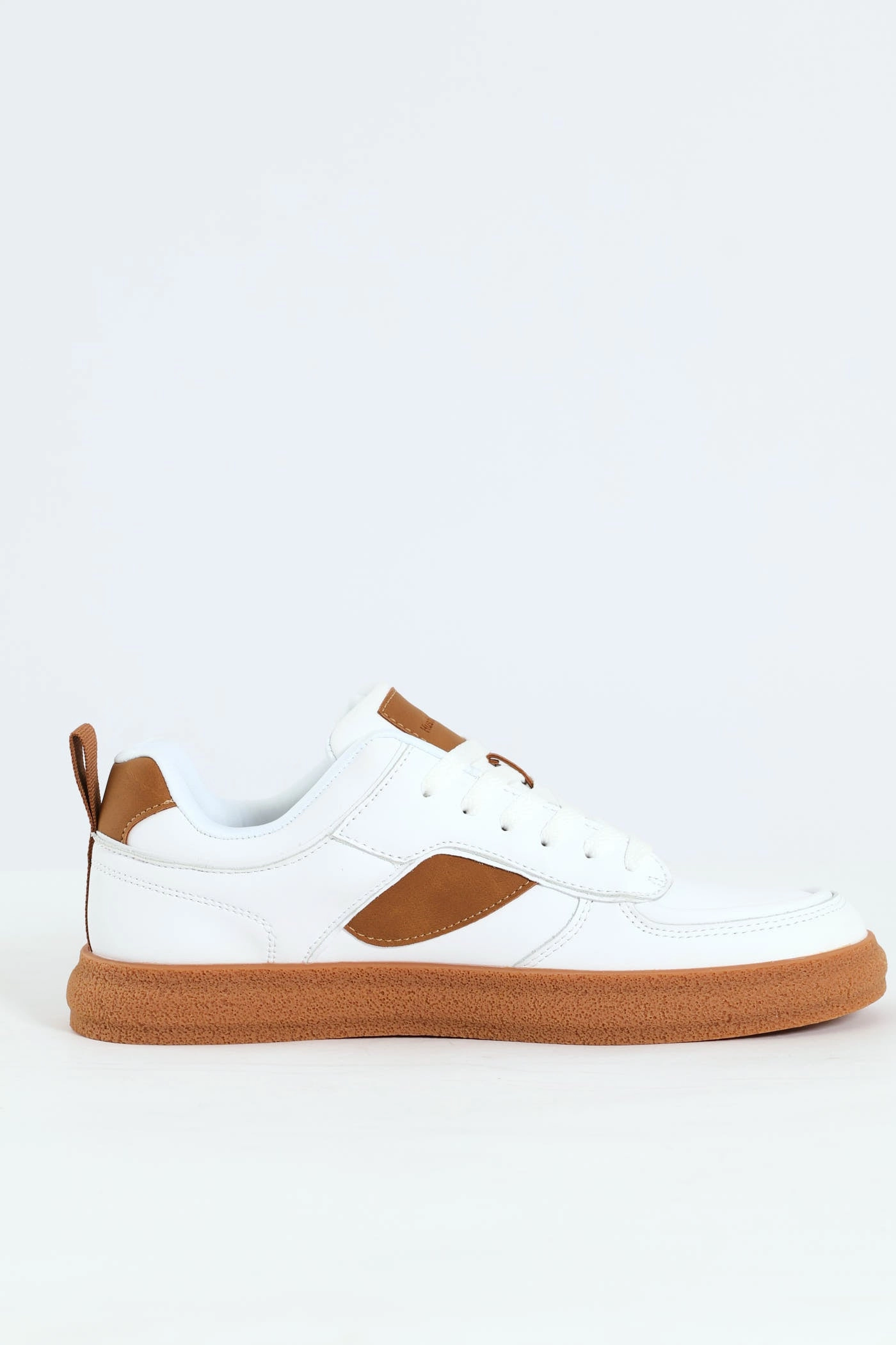 Ambrose Lace Up Sneaker - White Airflow Mesh Panels