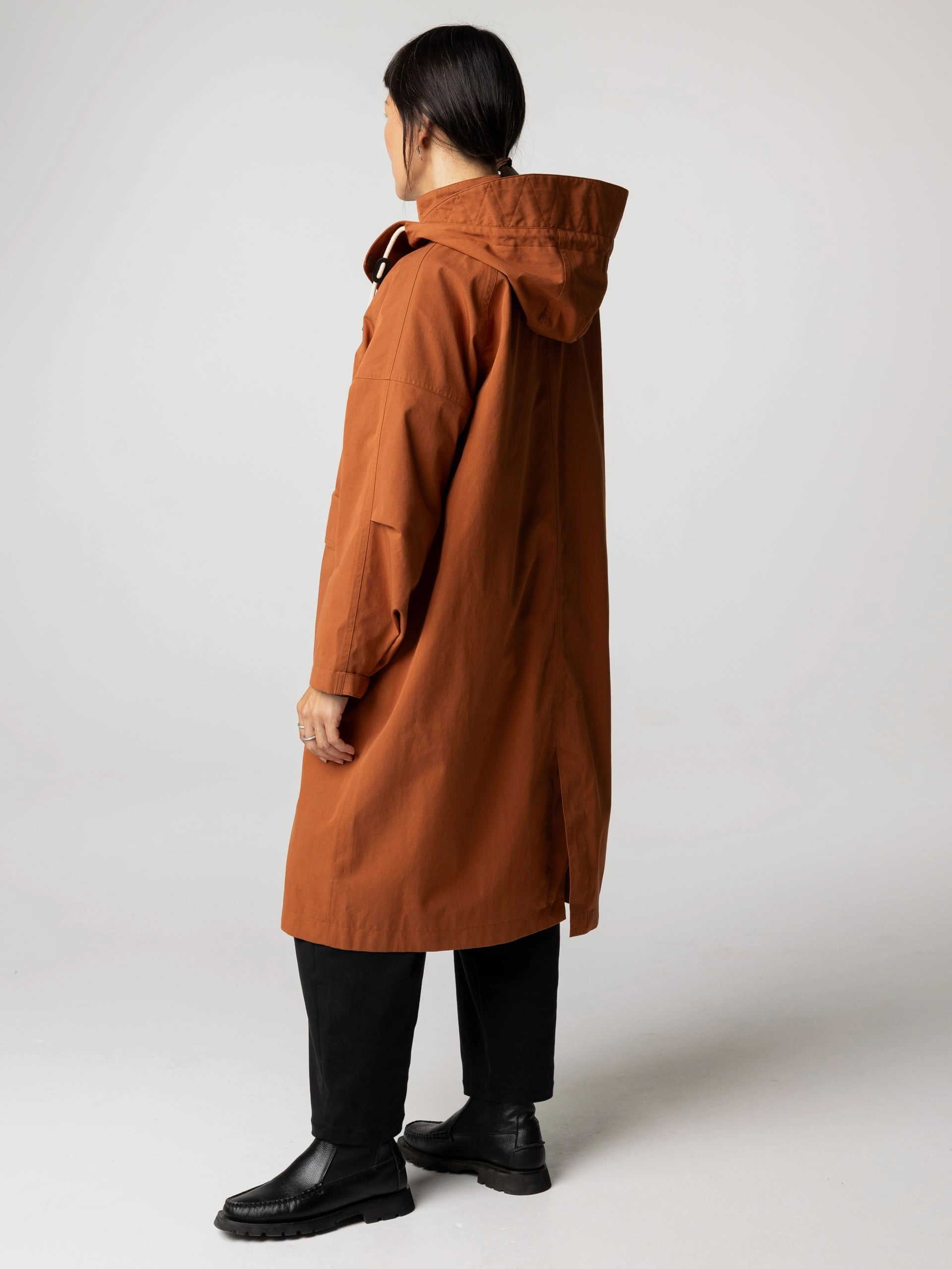 Weekend Ready Belted Style Amy Powney   Finisterre Women's Longline Waterproof Jacket
