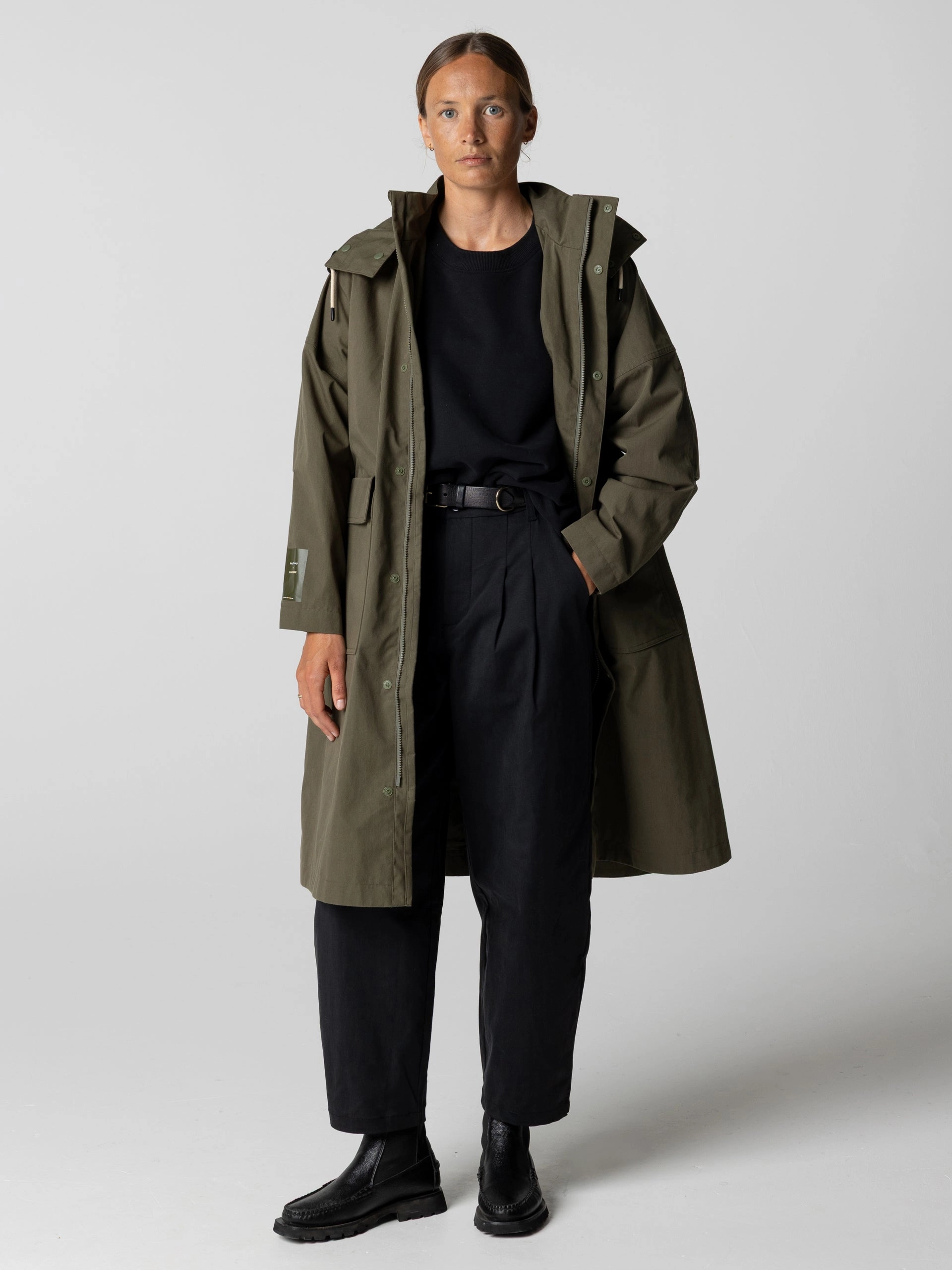 Amy Powney   Finisterre Women's Longline Waterproof Jacket NonRestrictive Cut