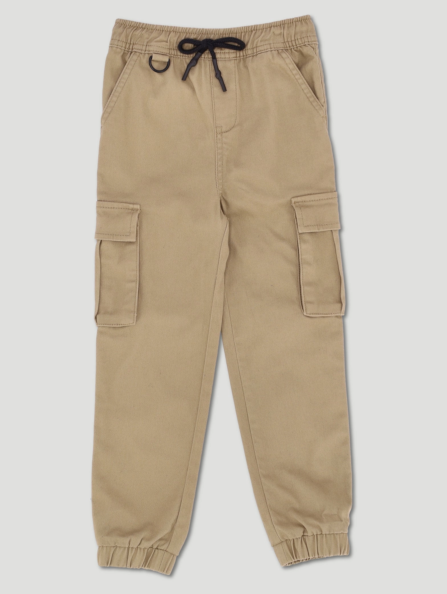Pre-Boys D-Ring Twill Jogger - Tan Outdoor Activity