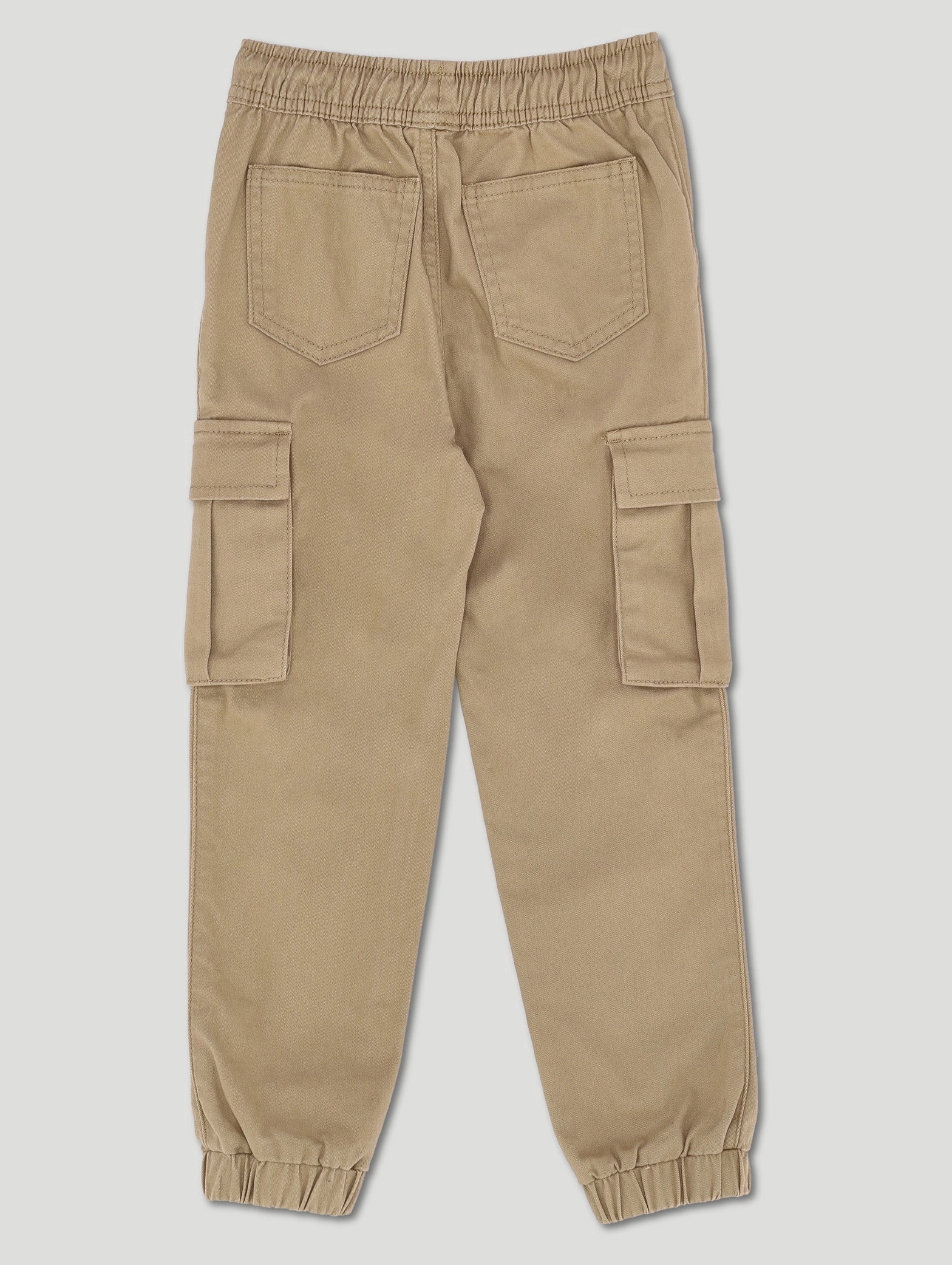 Pre-Boys D-Ring Twill Jogger - Tan slim fit budget-friendly