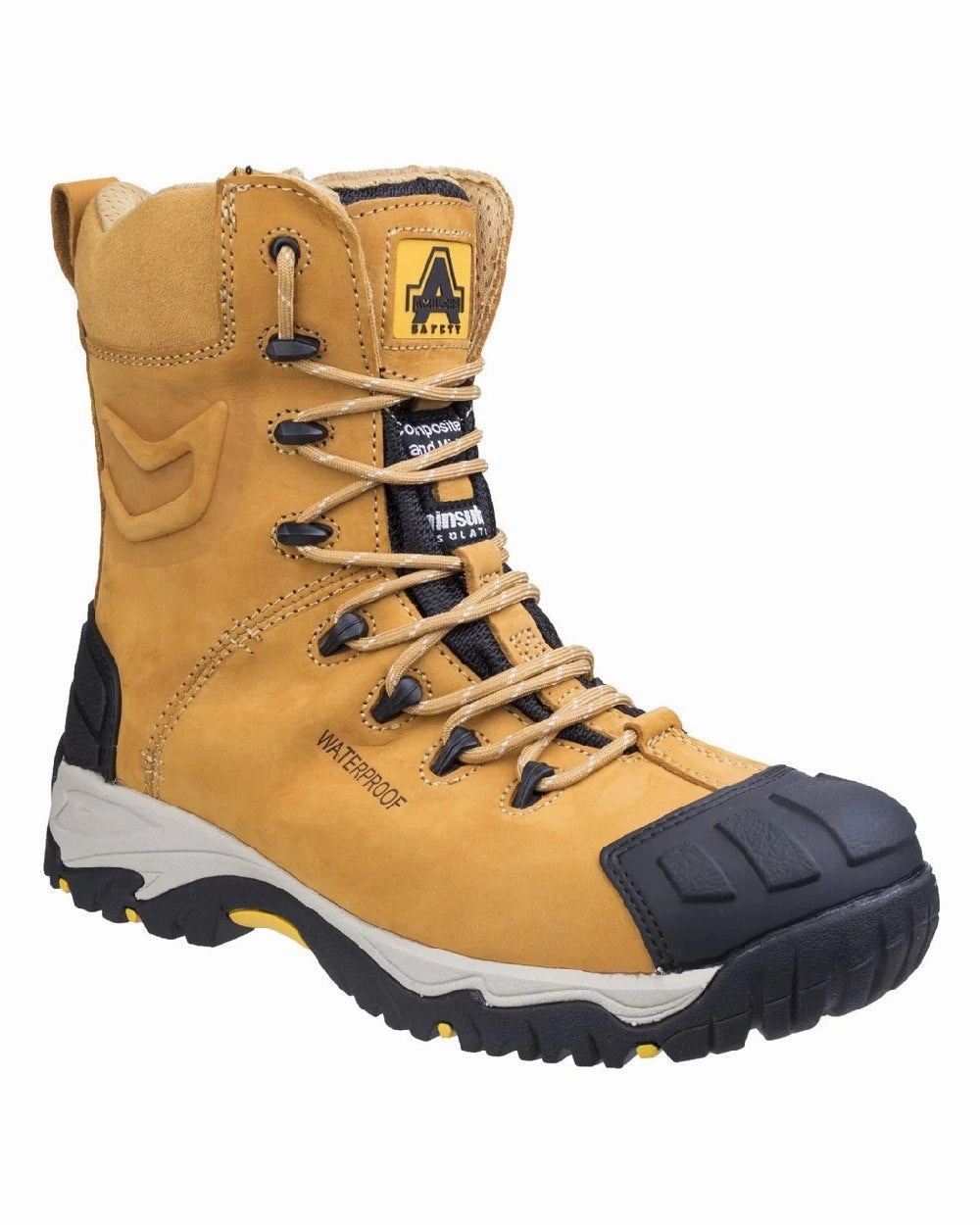 Zip Edge Low Profile Midsole Amblers Safety Mens FS998 Waterproof S3 SRC Safety Boots