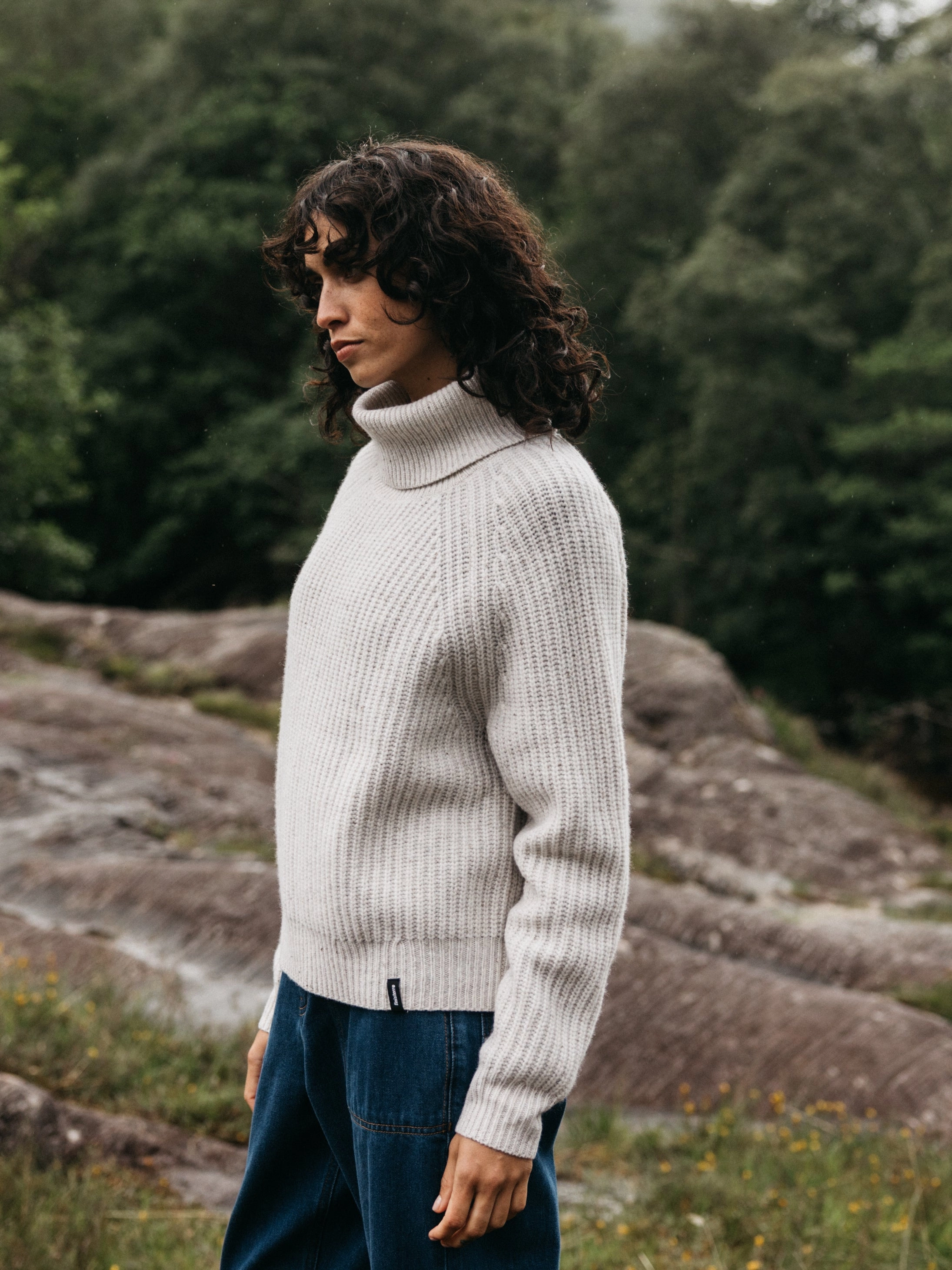 Smart Style PreShrunk Fabric Women's Mora Roll Neck Knit Jumper