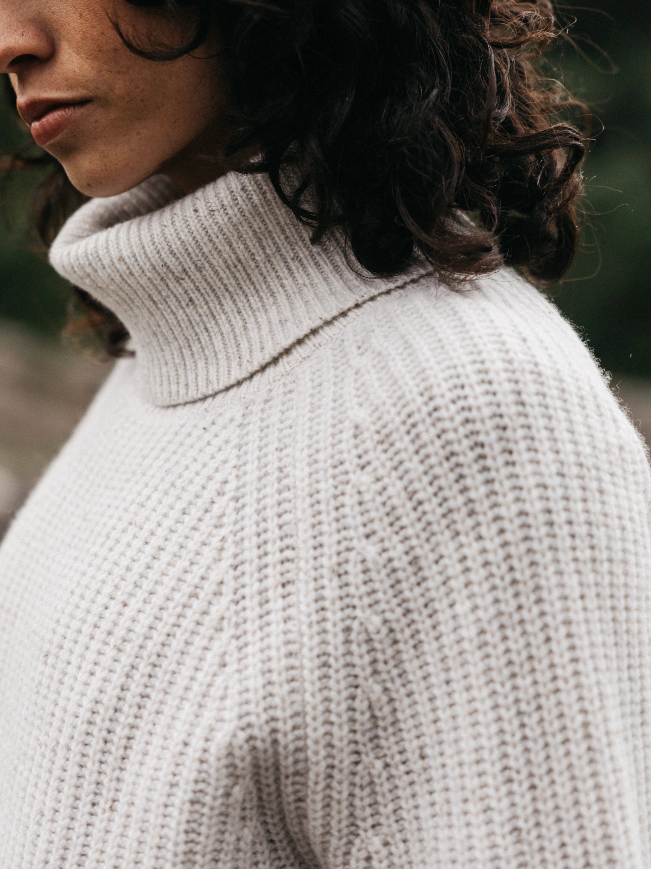 Moisture Management Cold Weather Women's Mora Roll Neck Knit Jumper