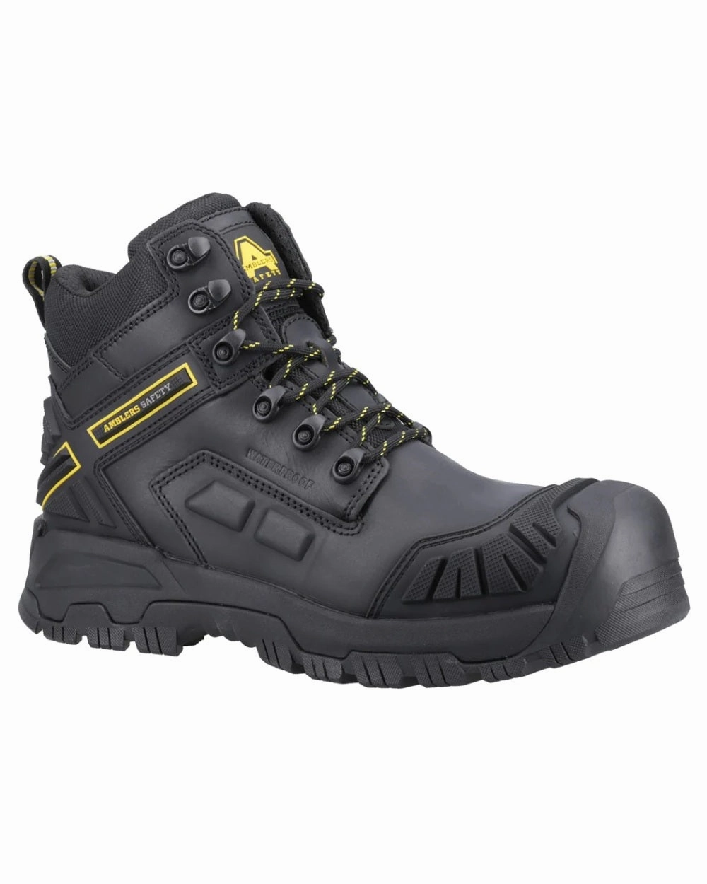 Amblers Safety Mens AS962C Flare Waterproof Safety Boots Insulated Rainy Days Flexible Design