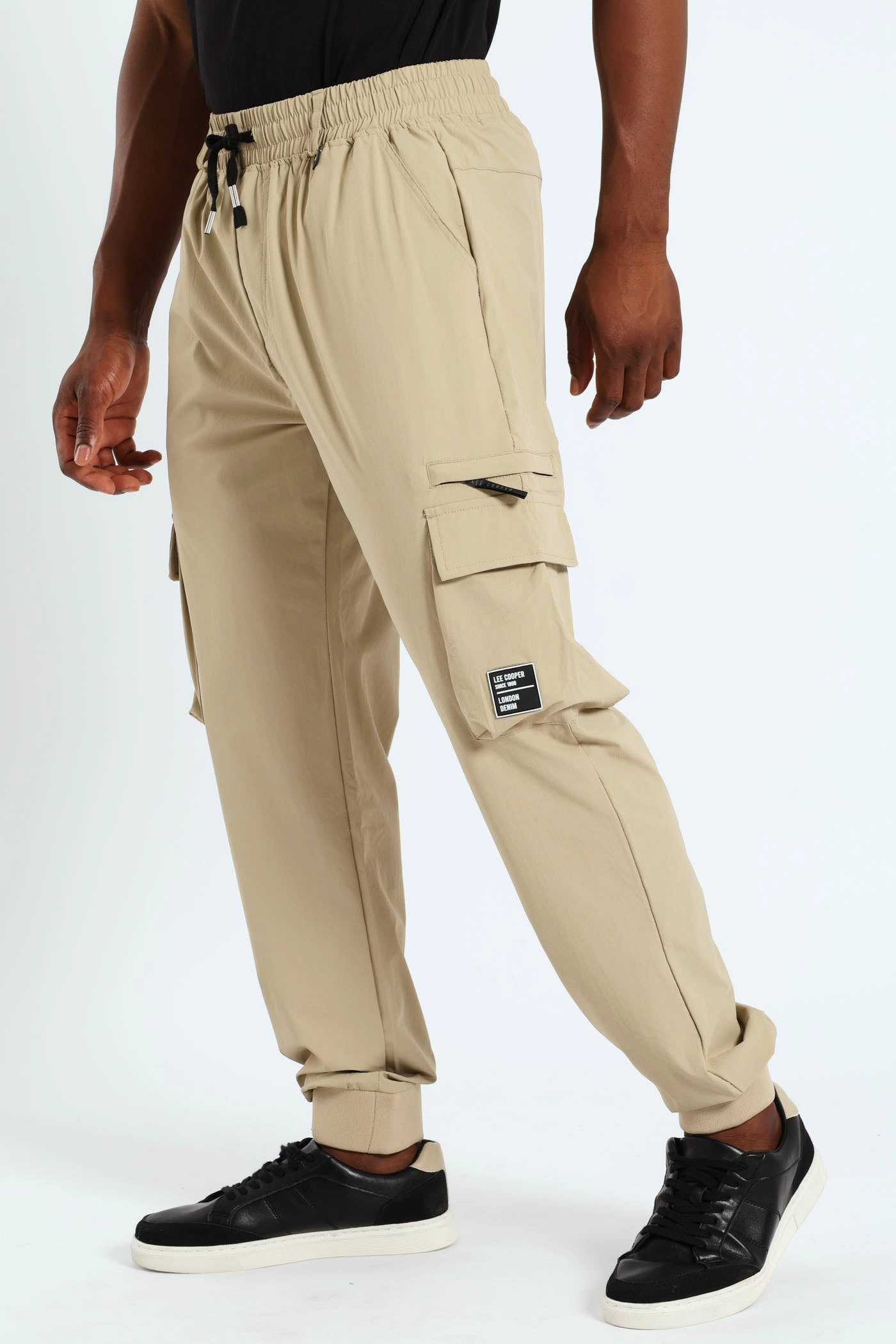 Elfi Jogger - Stone Neutral Style Easy Stretch Fit