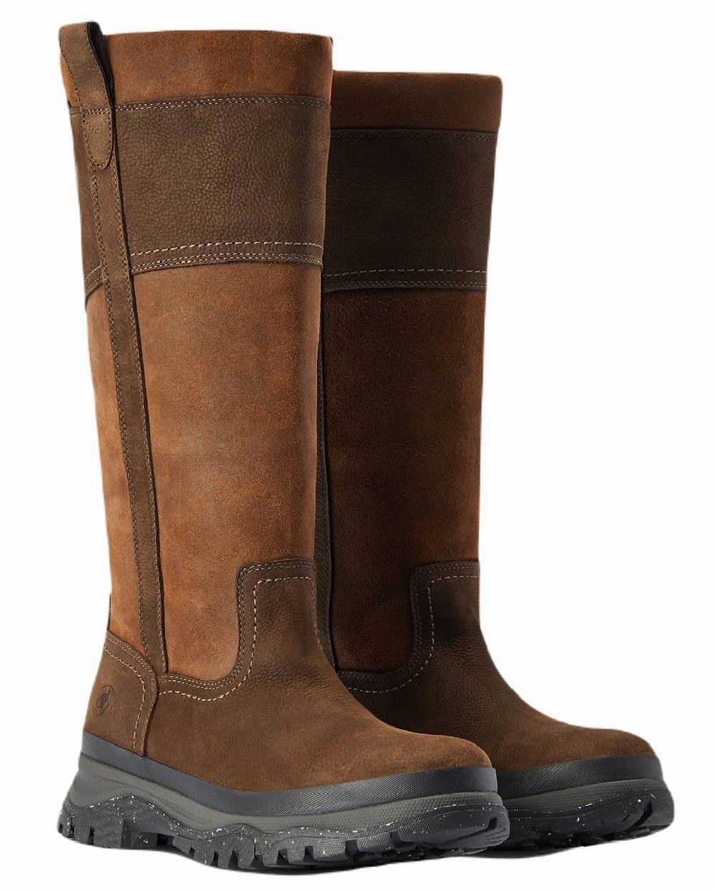 Chunk Heel Ariat Moresby Tall H20 Java Country Boot