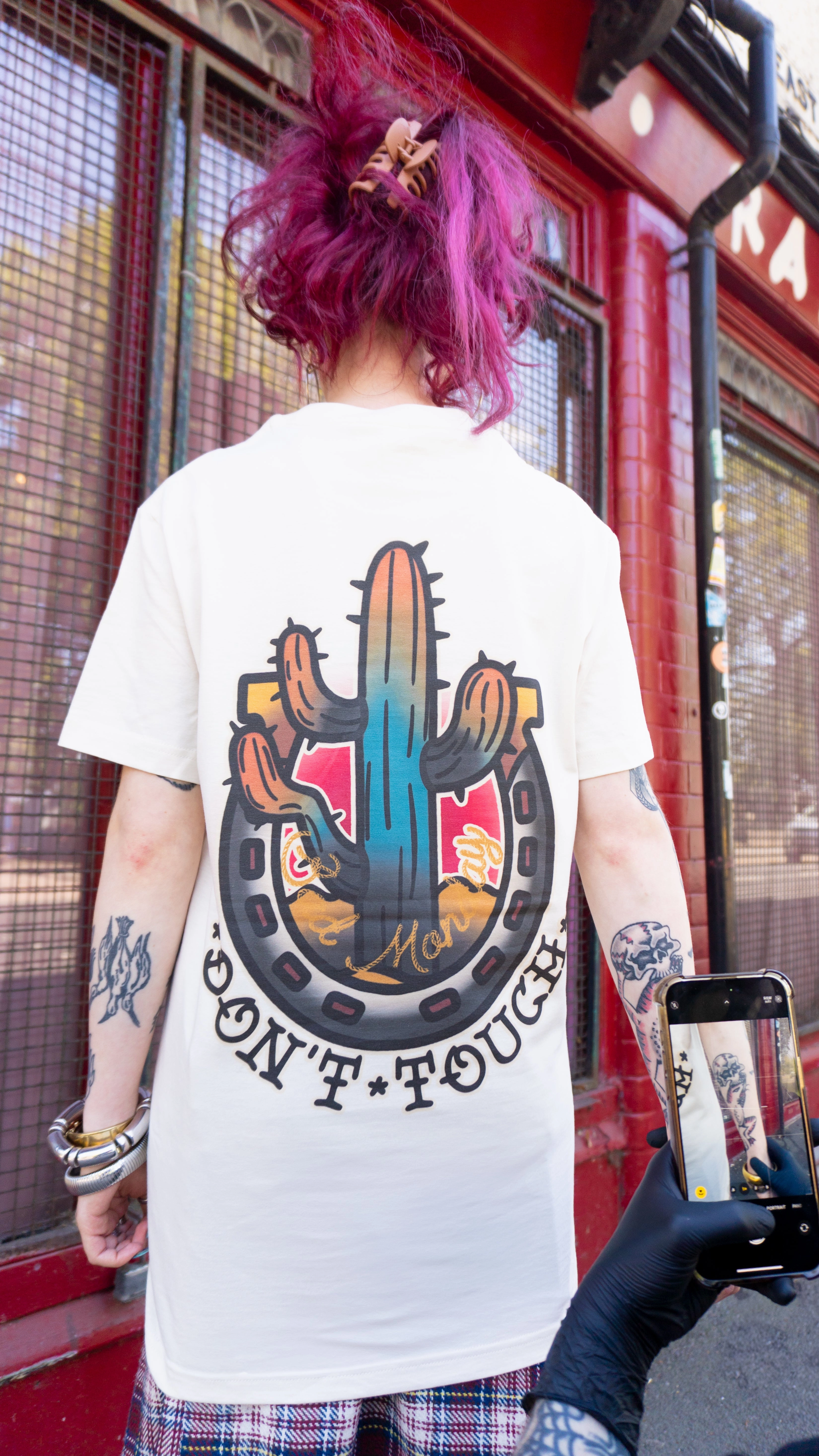 Dont Touch Tee Fitted Shirt