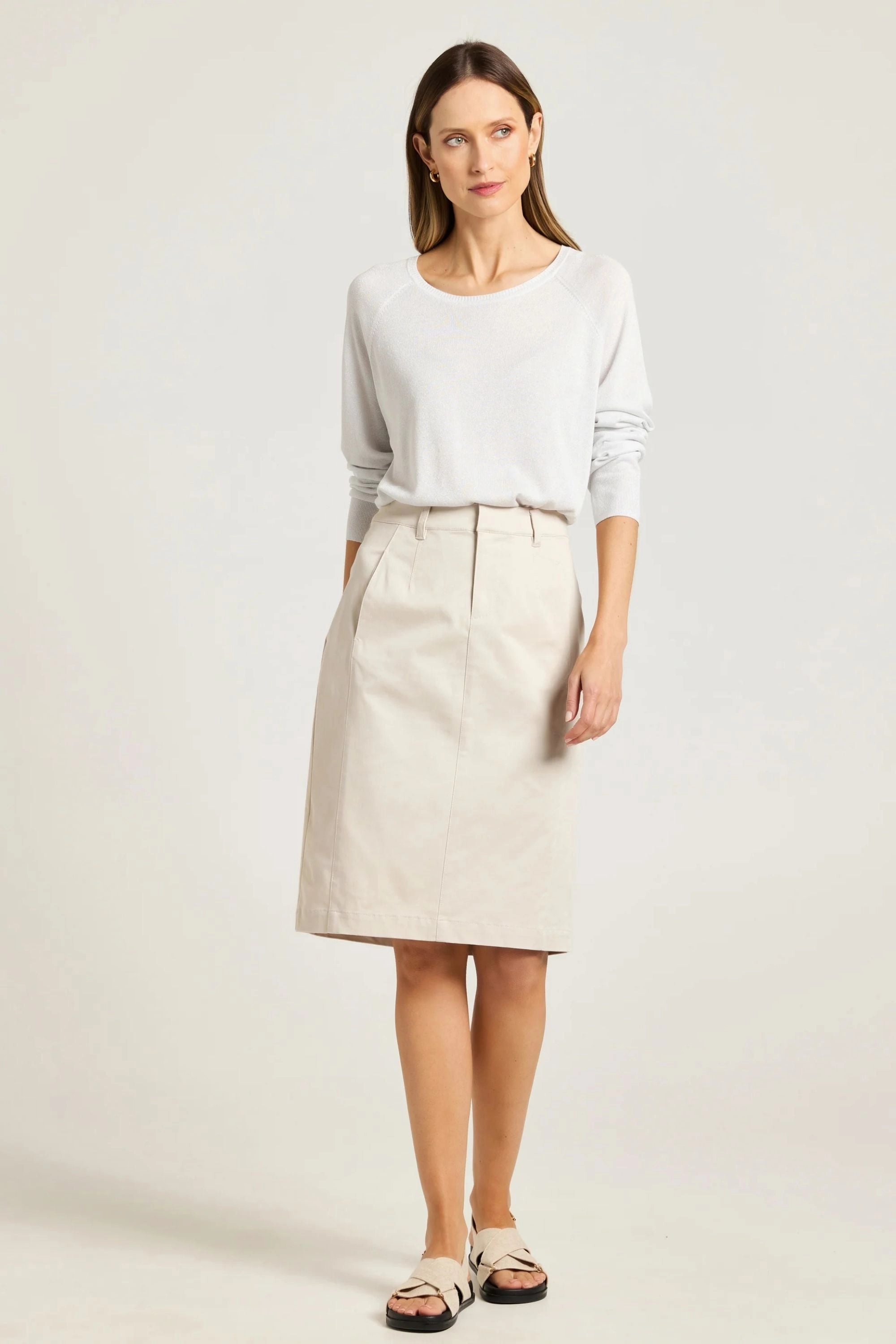 Office Appropriate Smooth Layer ARLO SKIRT - YT25S9518