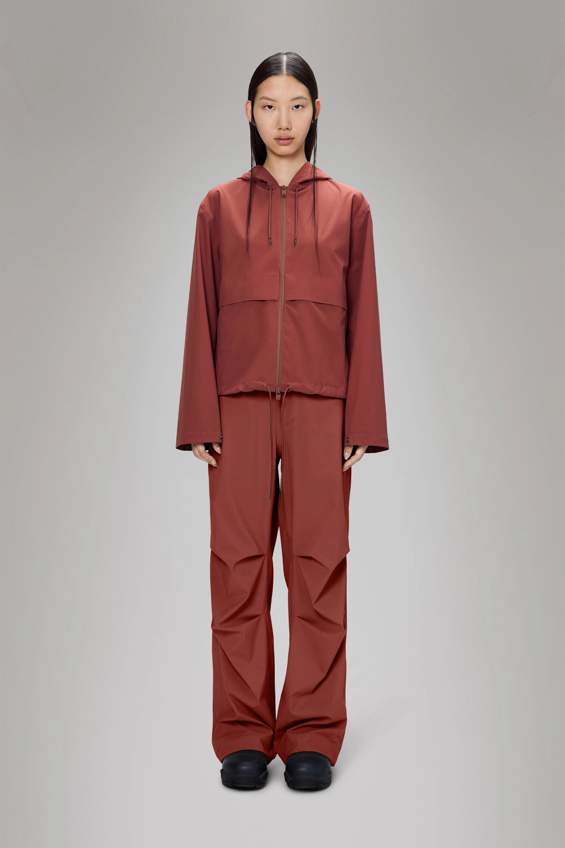 Suva Hardshell Short String W Jacket Contemporary Fit Elasticized Edging