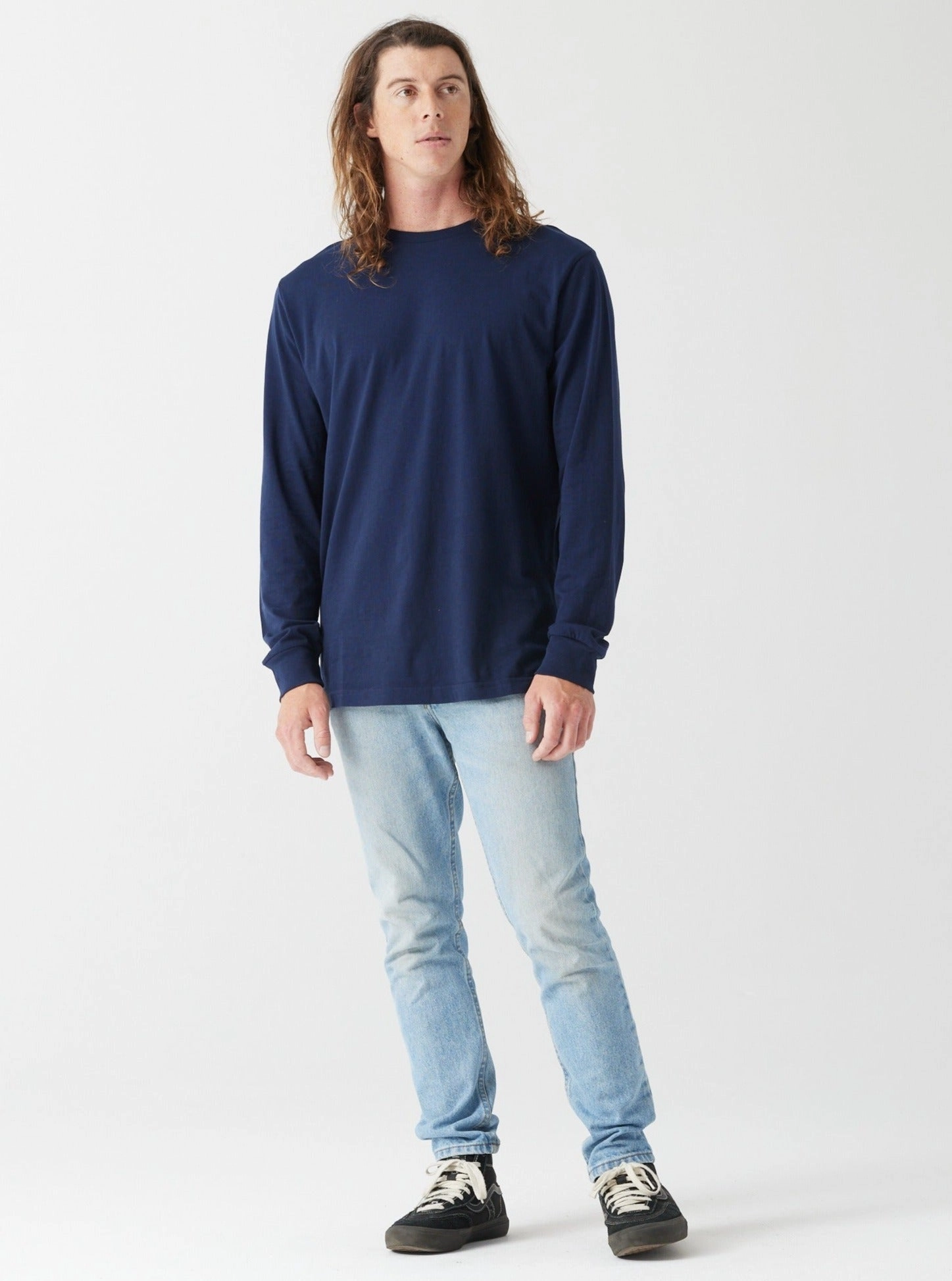 Men's Unisex Long Sleeve - Navy SnagResistant